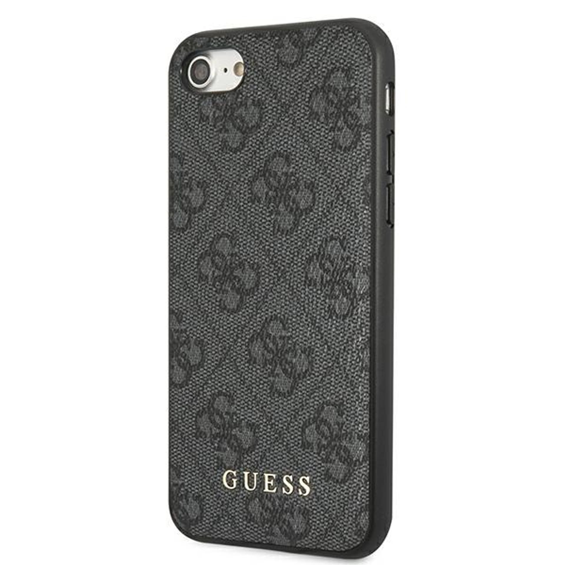 

Guess GUHCI8G4GFGR iPhone SE 2022 / 2020 / 7 / 8 szary/grey hard case 4G Metal Gold Logo