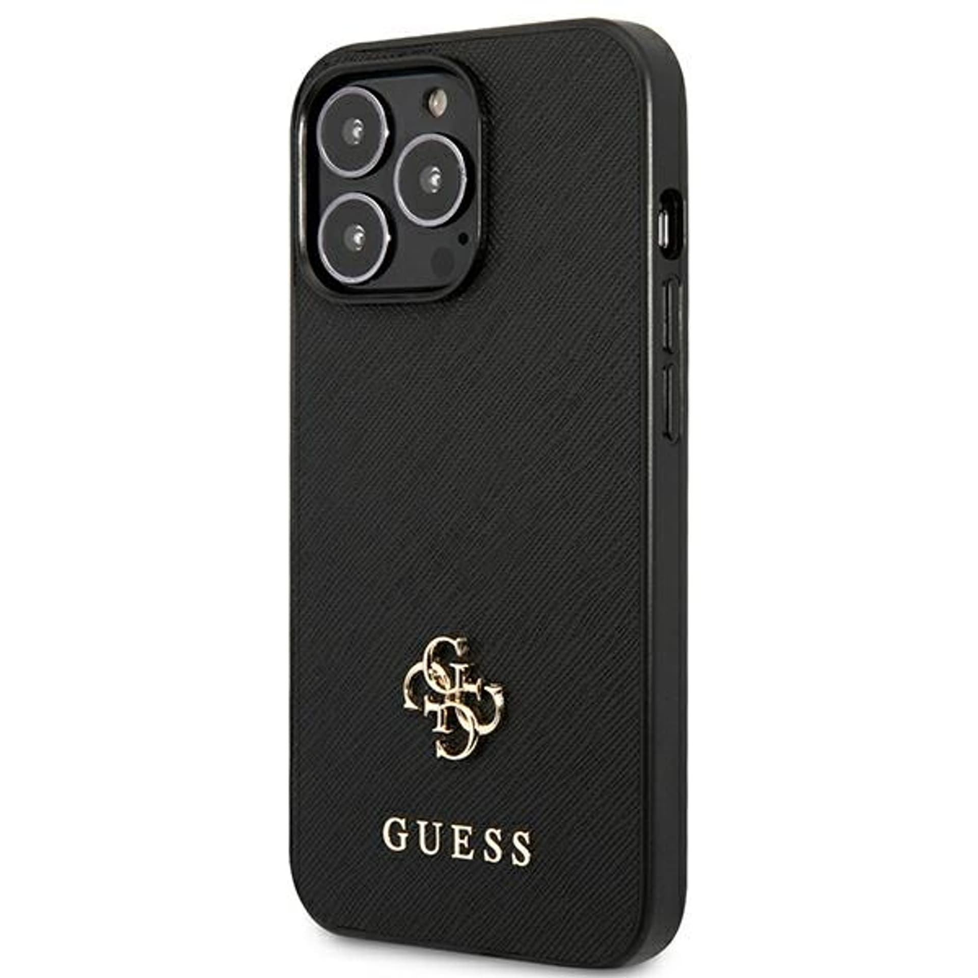 

Guess GUHCP13XPS4MK iPhone 13 Pro Max 6,7" czarny/black hardcase Saffiano 4G Small Metal Logo