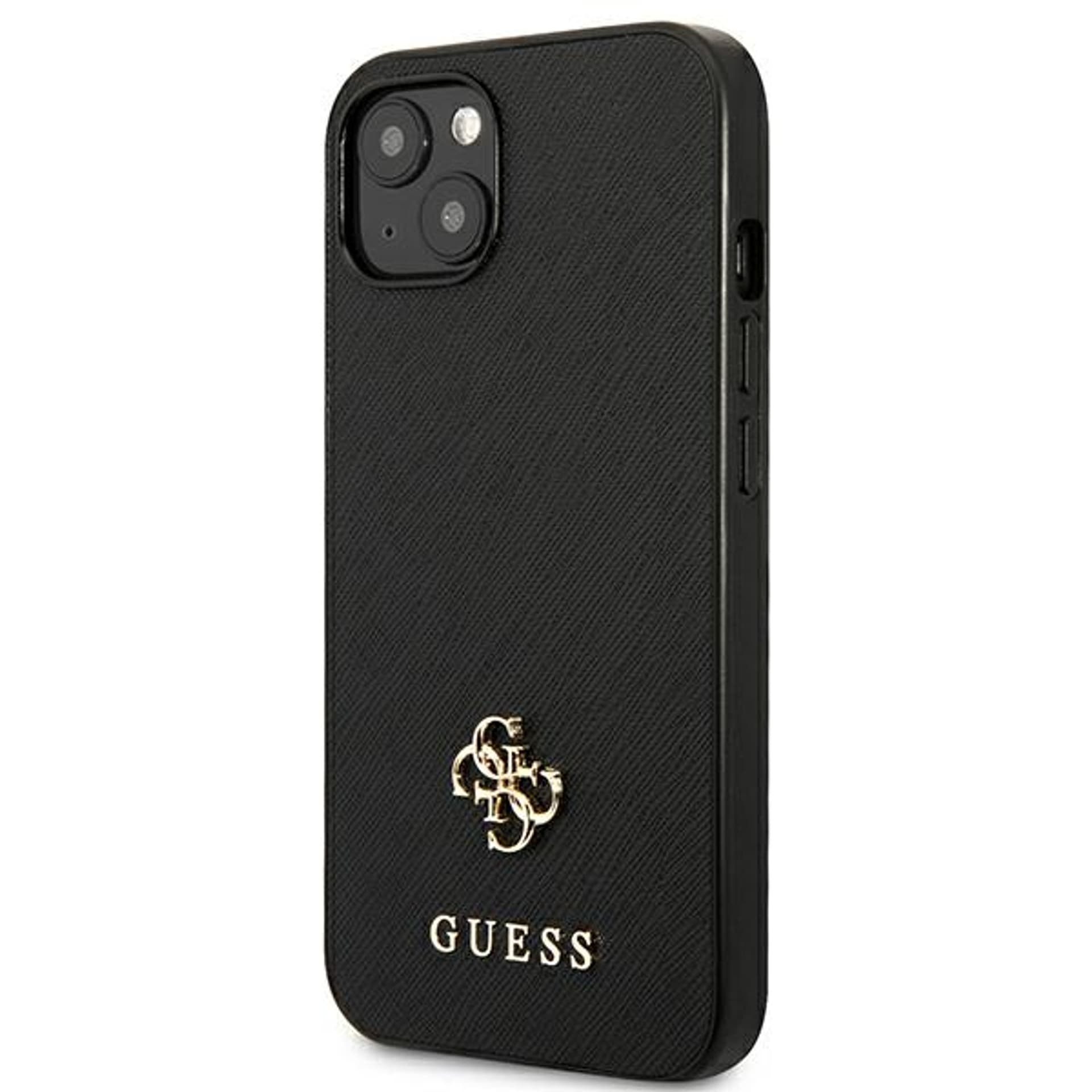 

Guess GUHCP13SPS4MK iPhone 13 mini 5,4" czarny/black hardcase Saffiano 4G Small Metal Logo