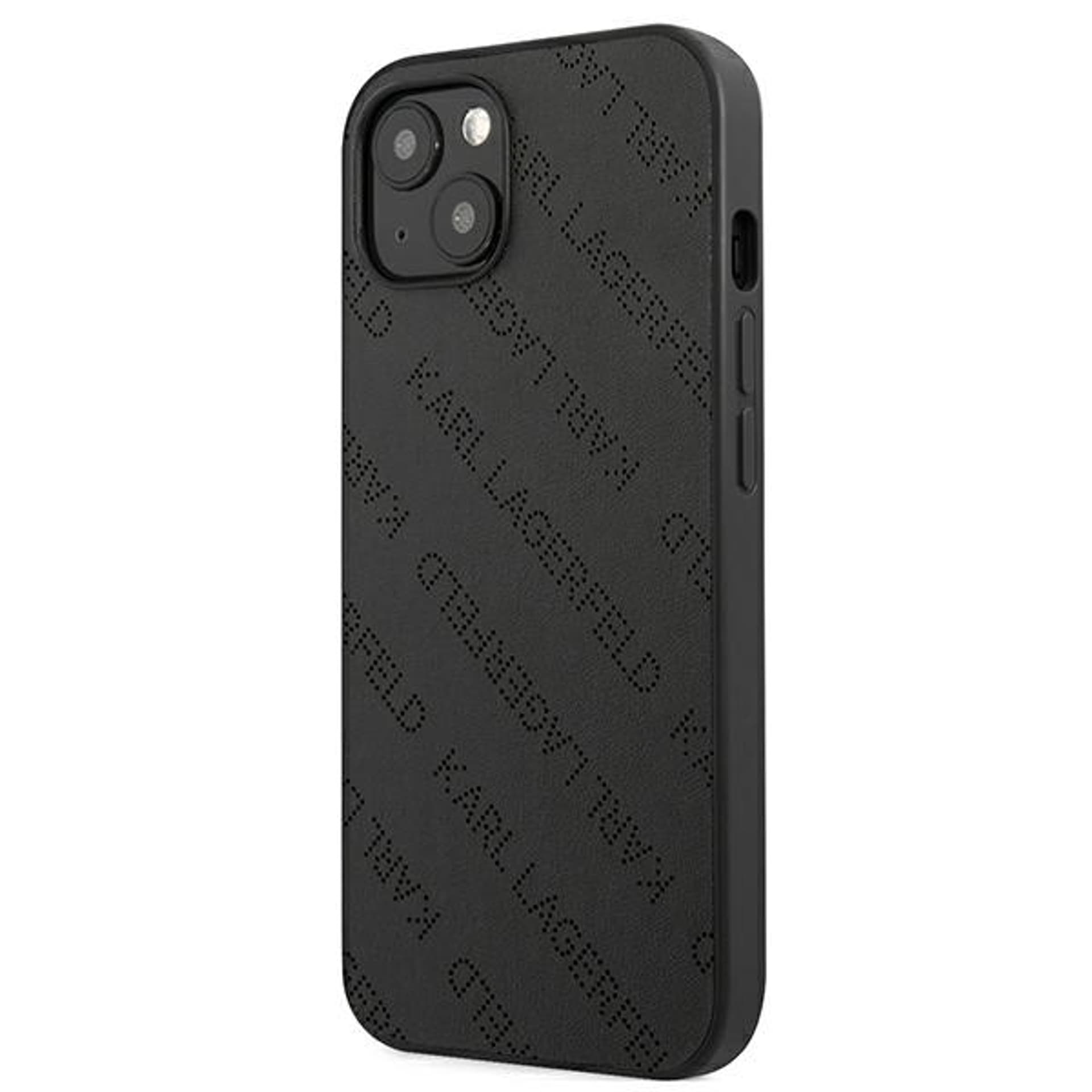 

Karl Lagerfeld KLHCP13MPTLK iPhone 13 6,1" hardcase czarny/black Perforated Allover