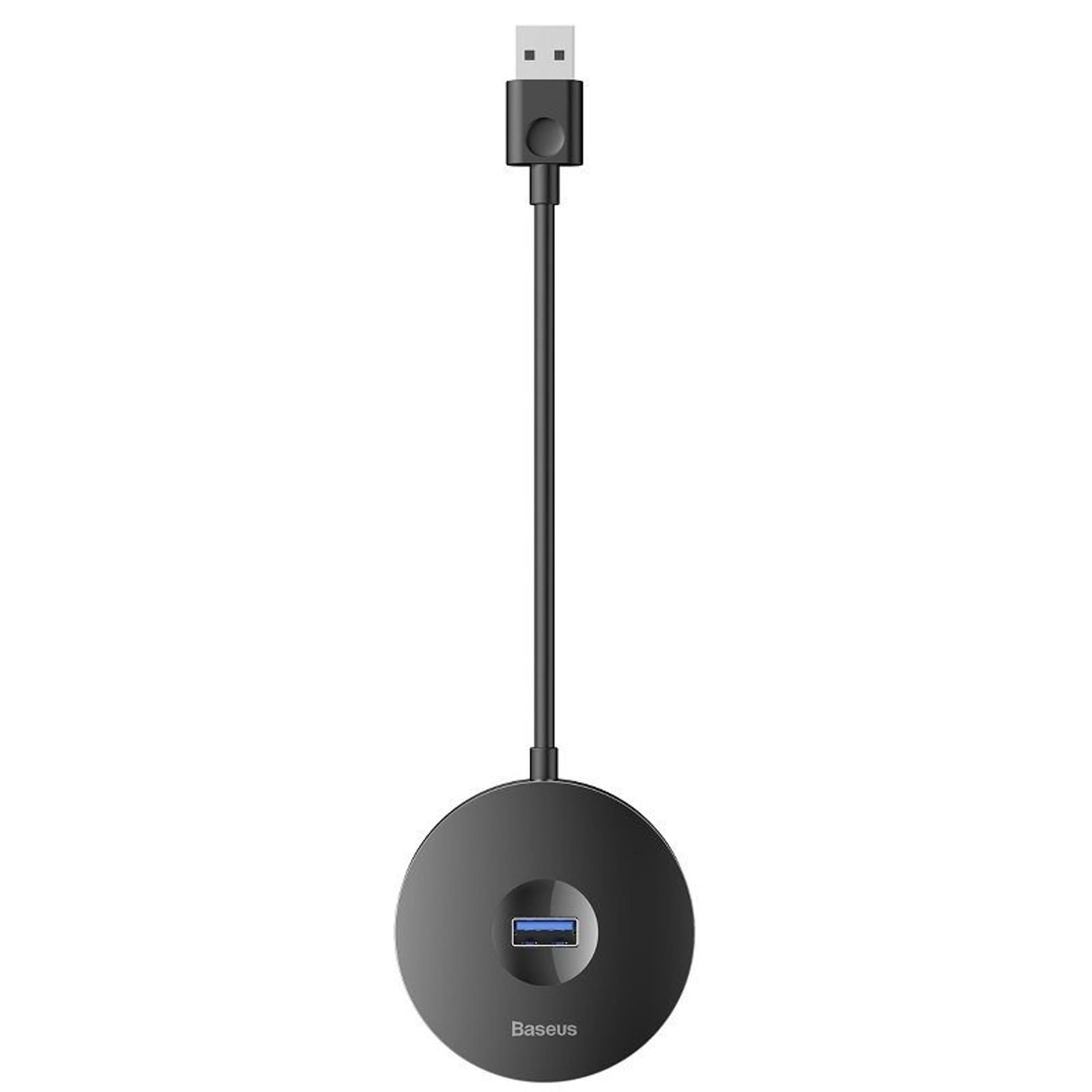 

Hub Baseus CAHUB-F01 (3x USB 2.0; 1x USB 3.0; kolor czarny)