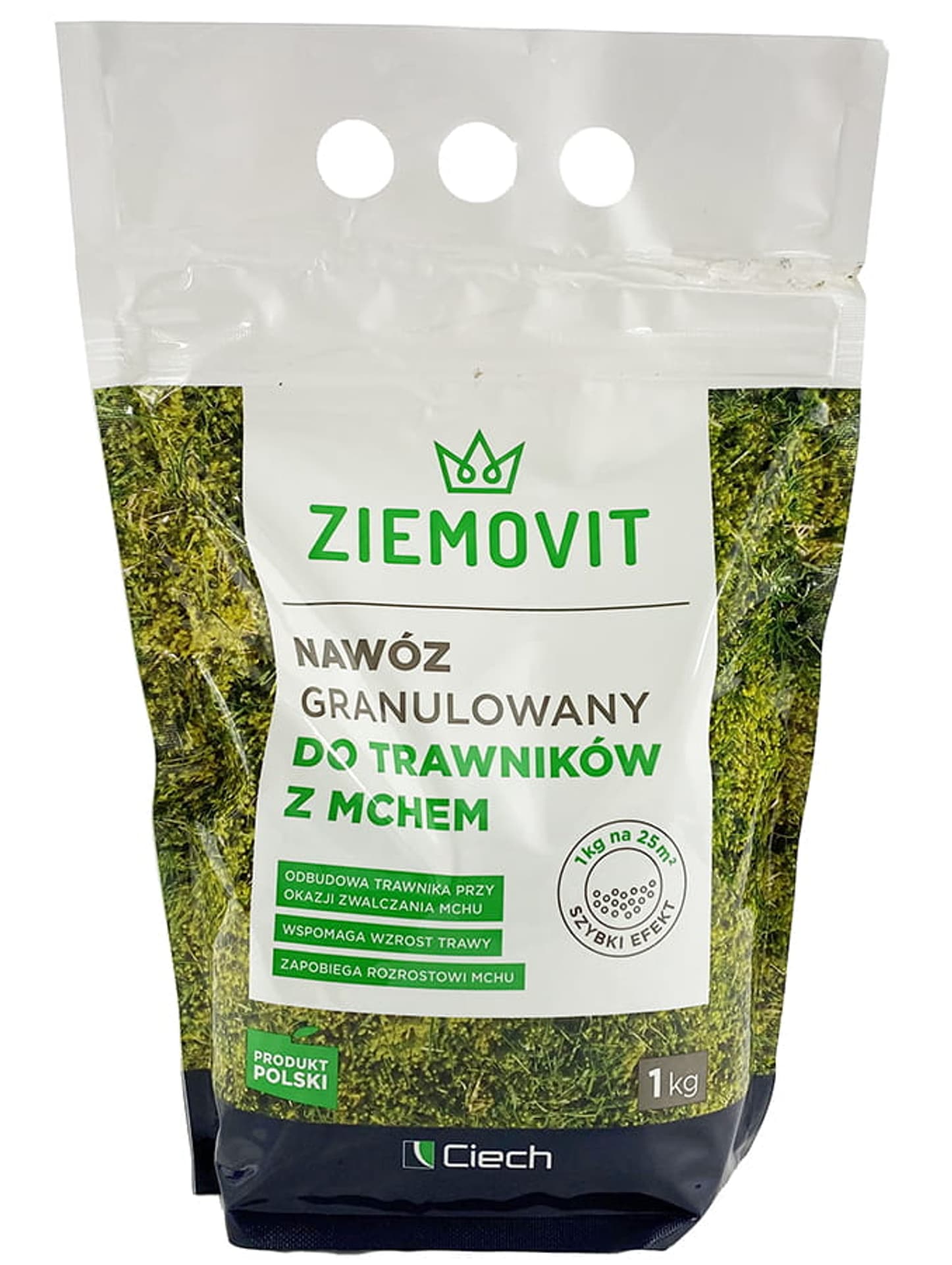 

Nawóz do trawników z mchem Ziemowit (1 kg)