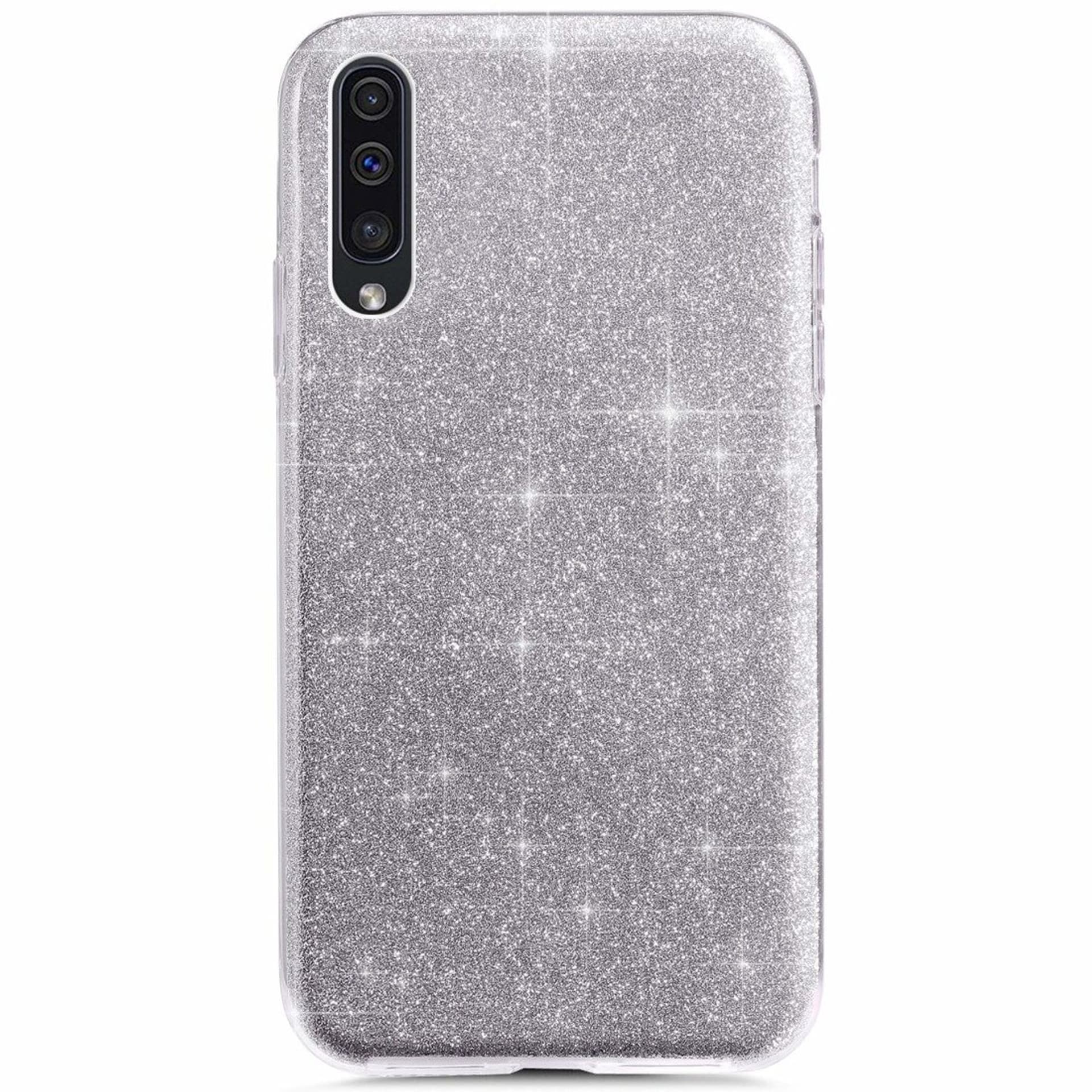 

Etui Brokat Glitter SAMSUNG GALAXY A50 / A30S srebrne
