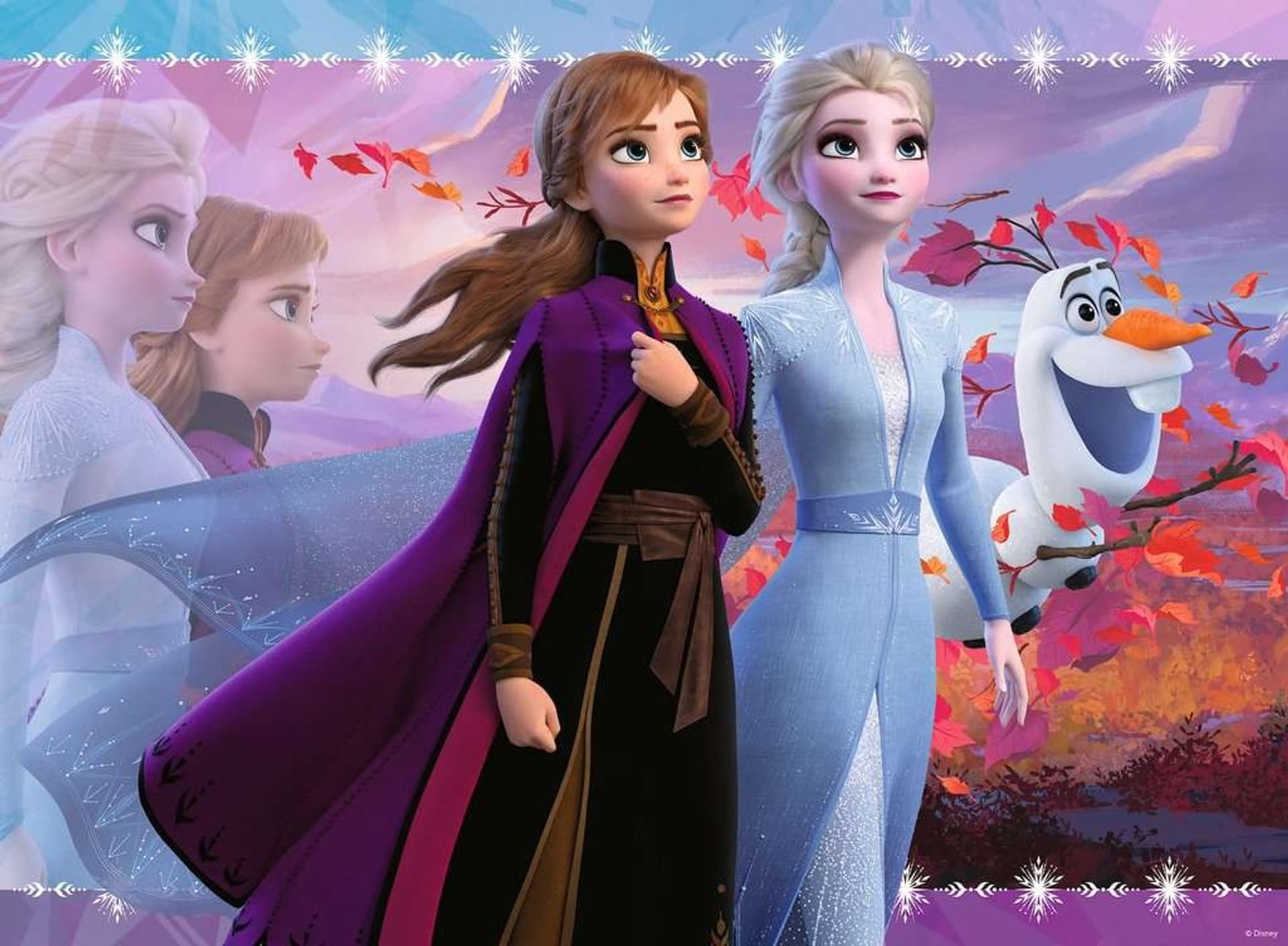 

Puzzle 100 elementów Kraina Lodu Frozen 2