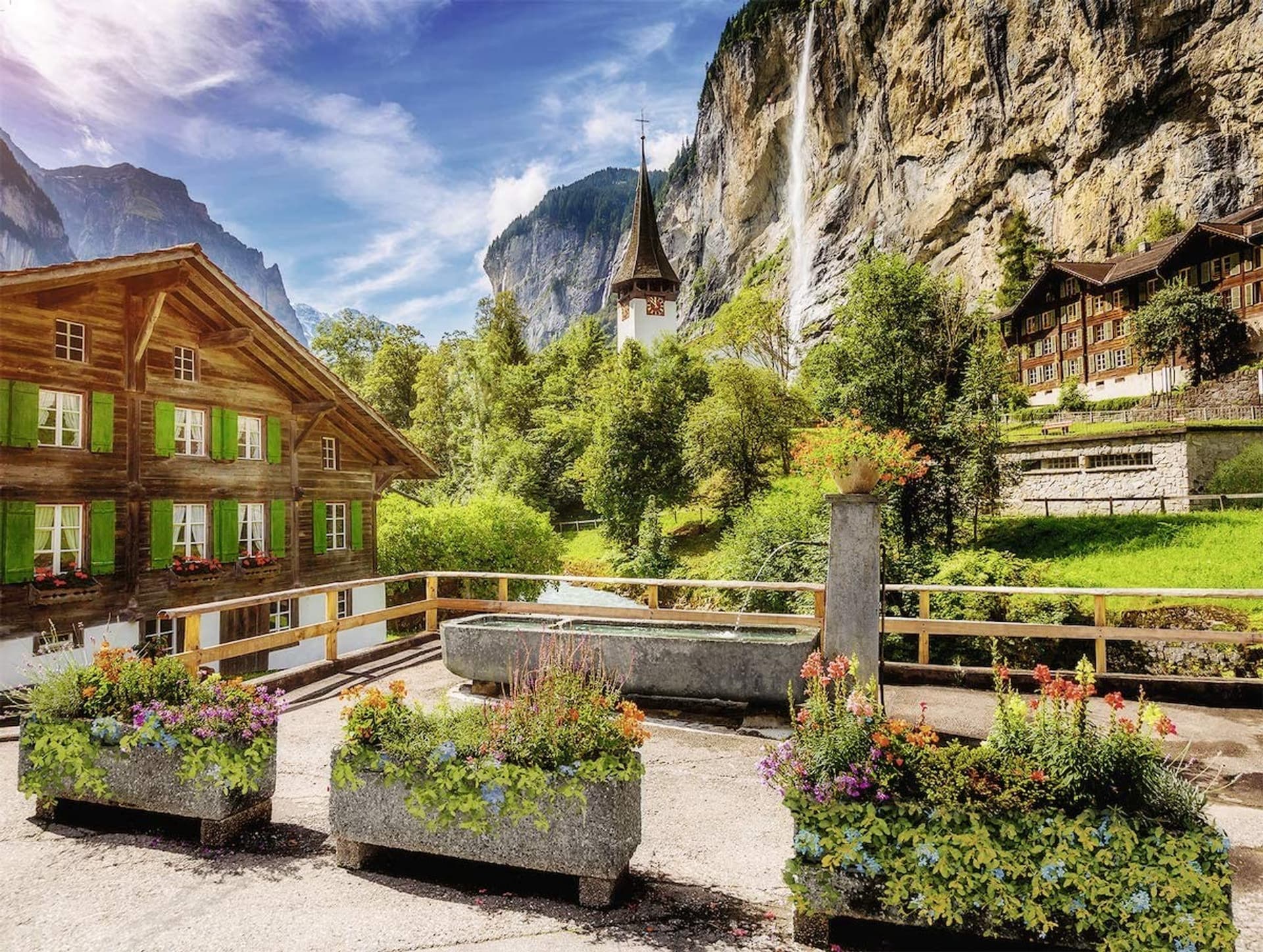 

Puzzle 2D dla seniorów Lauterbrunnen, Szwajcaria 500 elementów