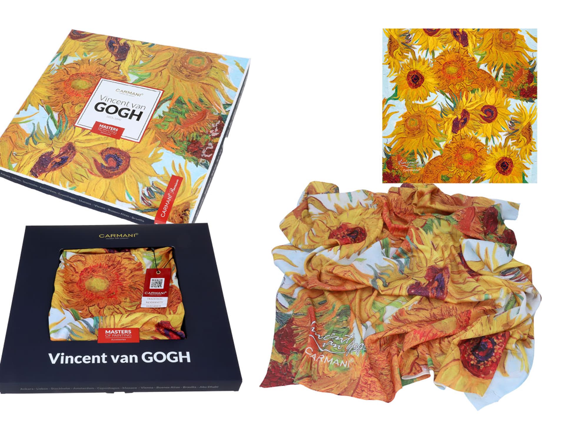 

Chusta - V. van Gogh, Słoneczniki (CARMANI)