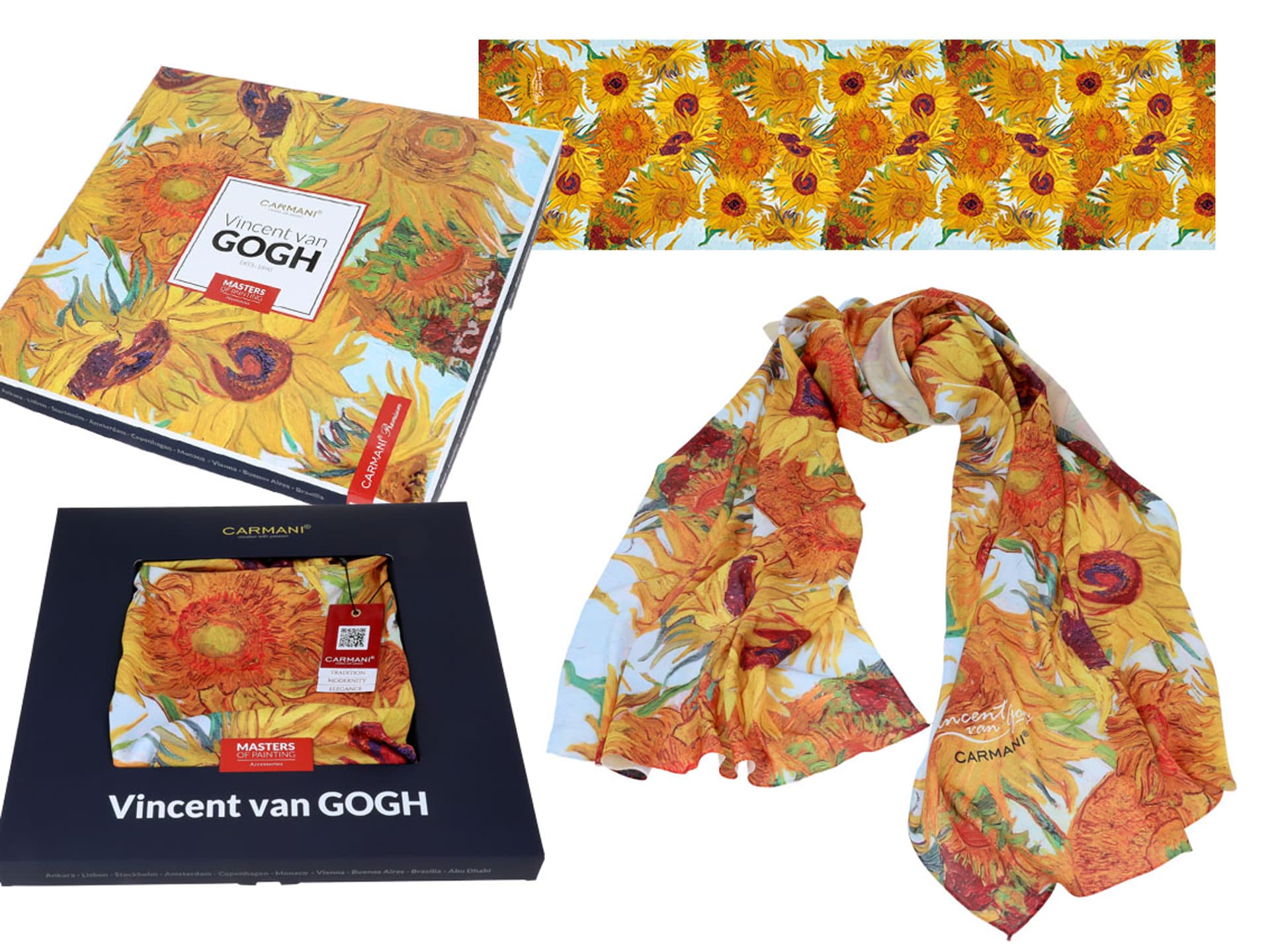 

Szal - V. van Gogh, Słoneczniki (CARMANI)