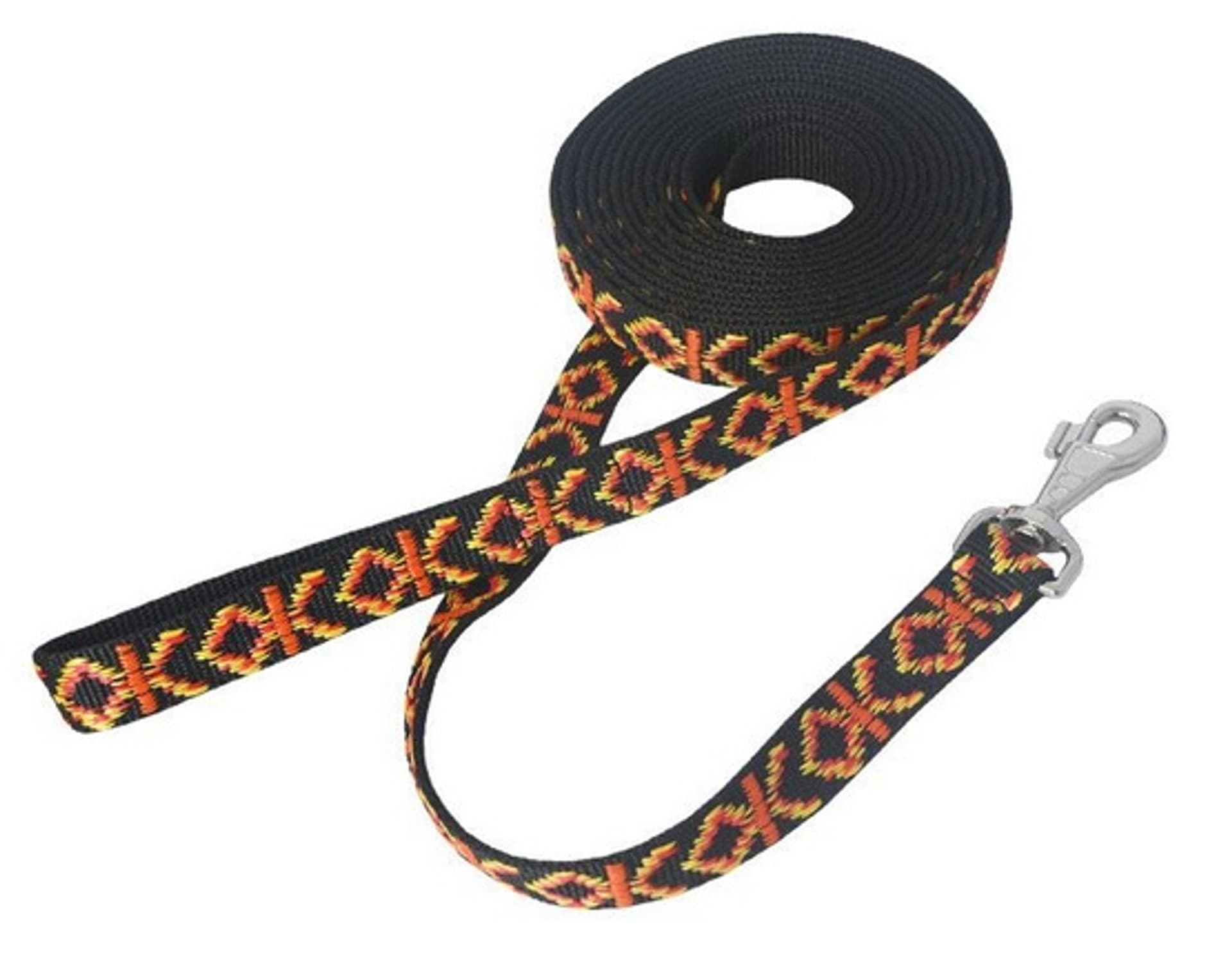 

CHABA Smycz taśma ozdobna - 10mm x 130cm czarna