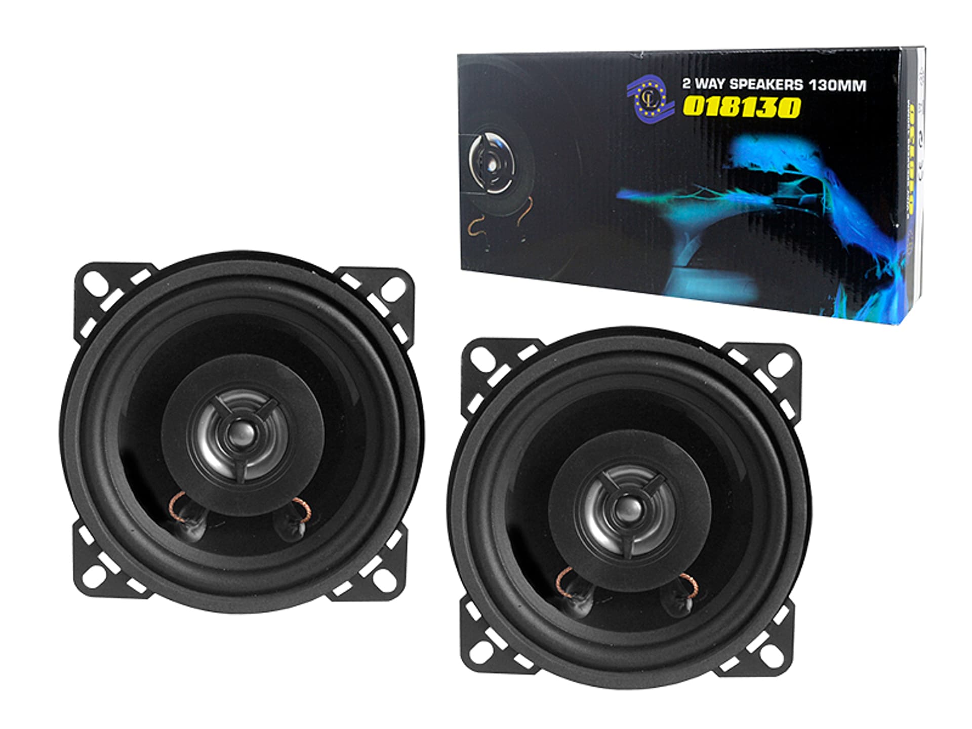 

1 szt. Głośniki samochodowe 130MM CL-018130 100W, 2 drożne.