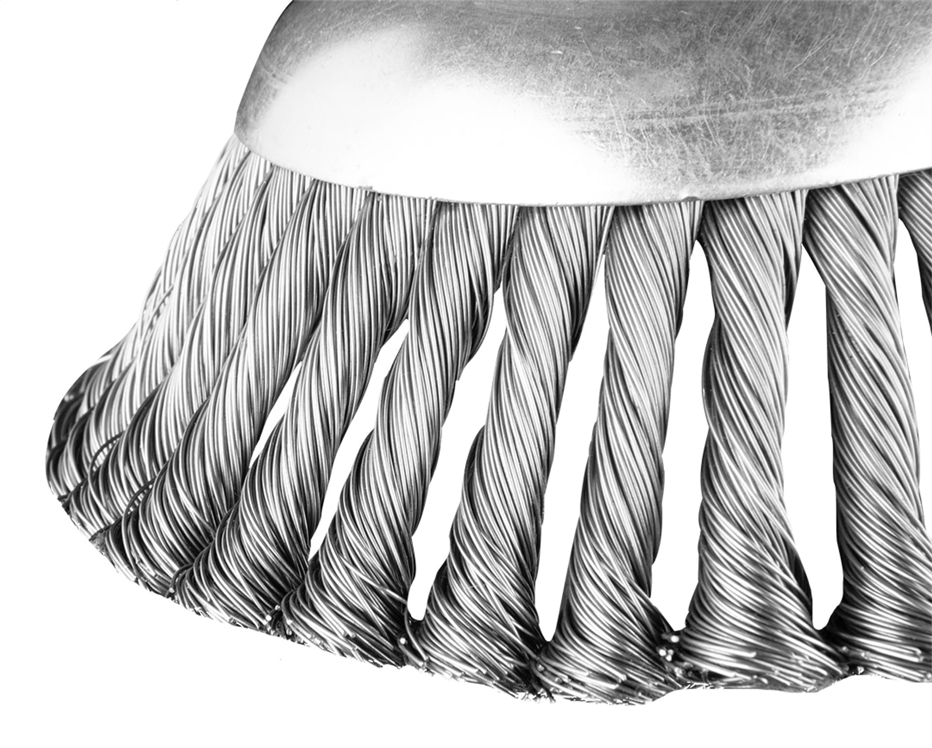 

Szczotka druciana do kosy spalinowej 150 x 25,4 mm, twarda, druty splątane