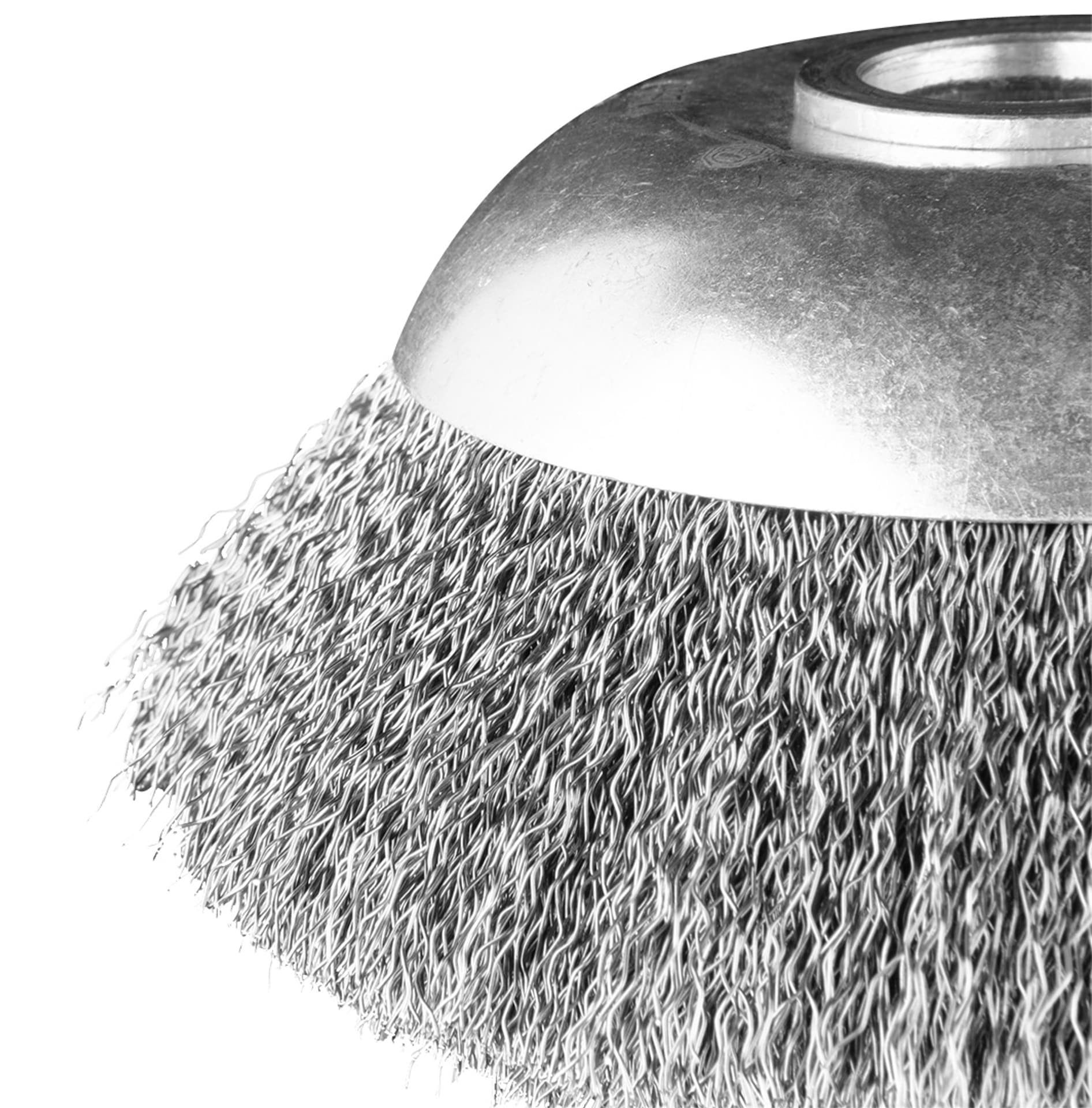 

Szczotka druciana do kosy spalinowej 150 x 25,4 mm, miękka, druty falowane