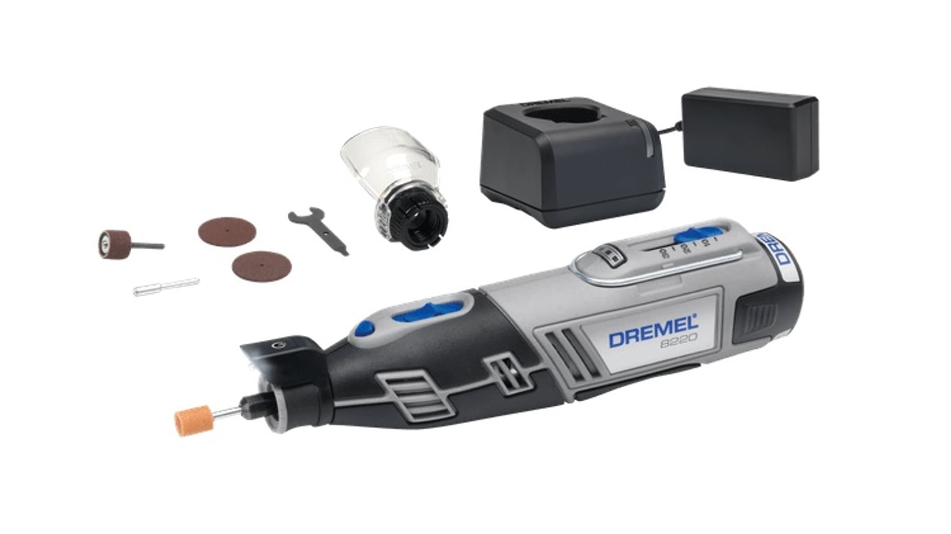 

NARZĘDZIE WIELOFUNKCYJNE DREMEL 8220-1/5 KIT 12V 2.0AH LI