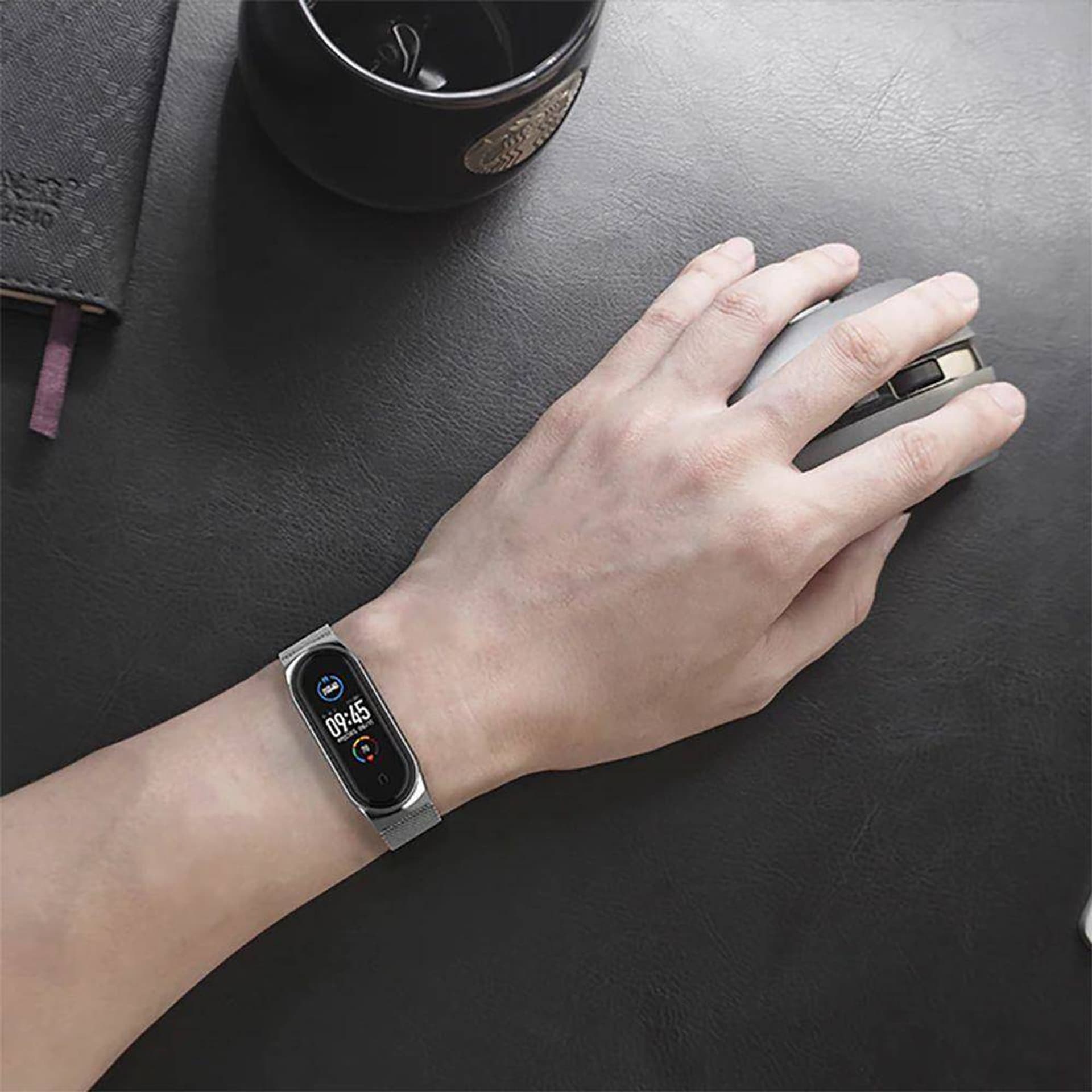 

Pasek do XIAOMI MI SMART BAND 7 Tech-Protect Stainless srebrne