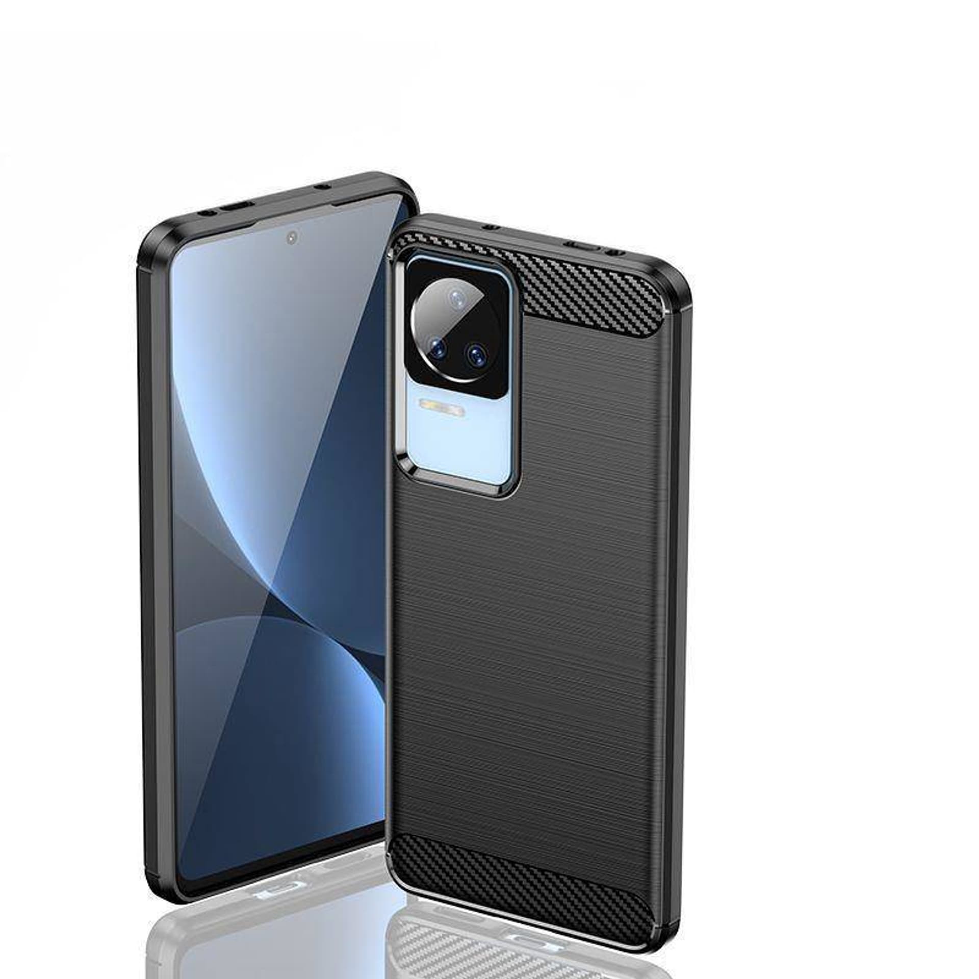 

Etui XIAOMI POCO F4 5G Tech-Protect TPU Carbon czarne