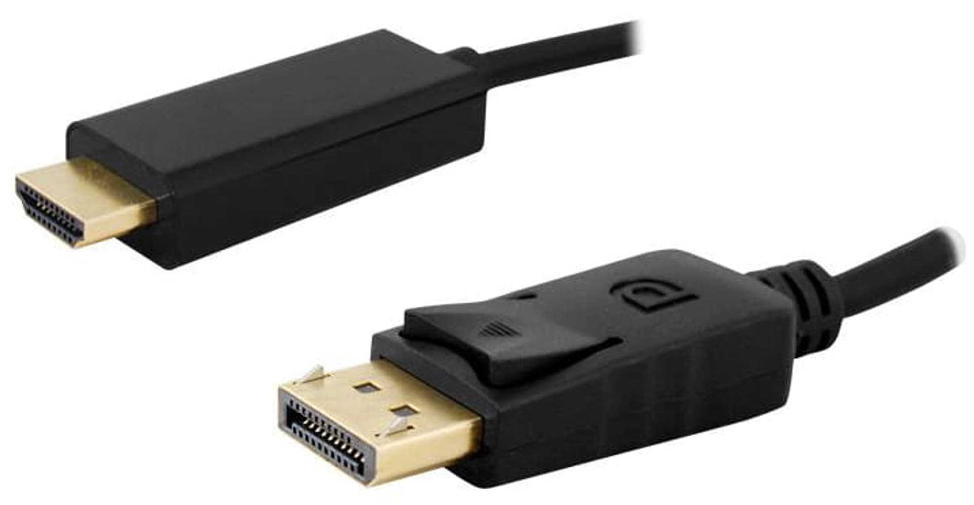 

Kabel DisplayPort na hdmi 1,8m końcówki gold