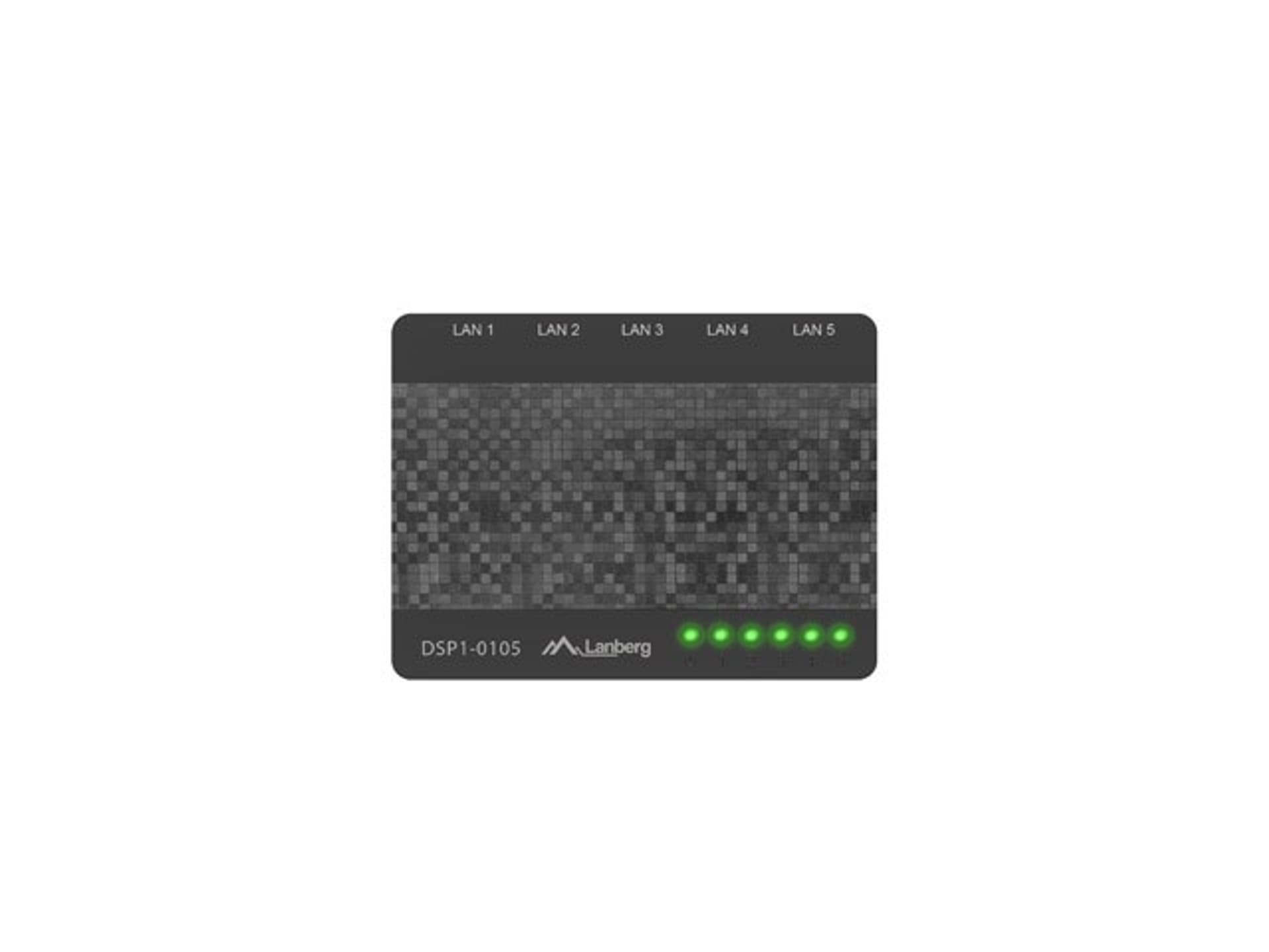 

Switch Lanberg DSP1-0105 (5x 10/100Mbps)