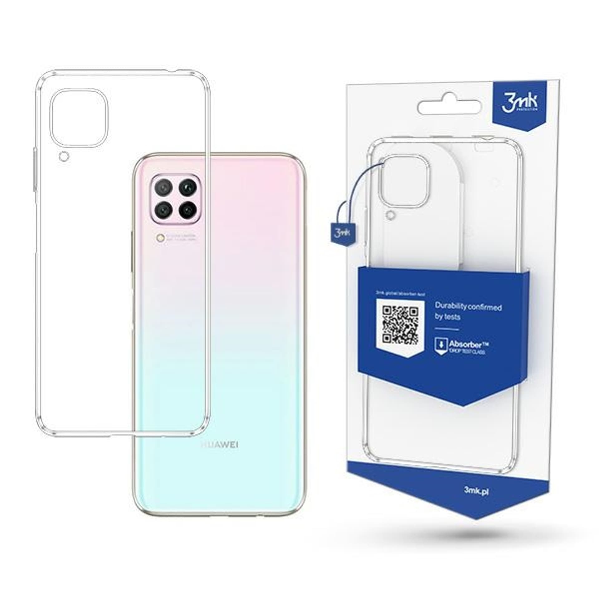 

3MK All-Safe AC Huawei P40 Lite AS Armor Case Clear