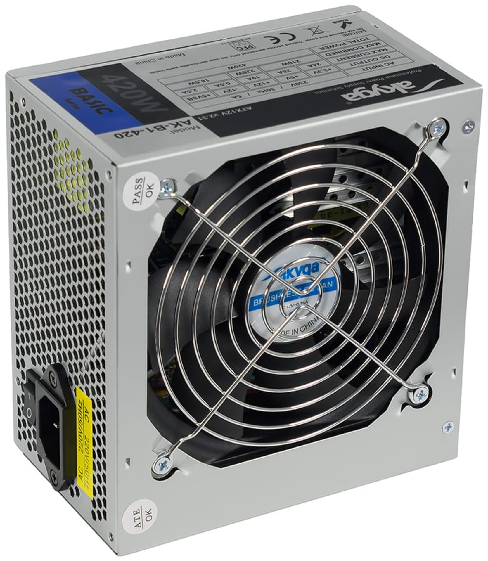 

Zasilacz ATX Akyga (420 W, , AK-B1-420