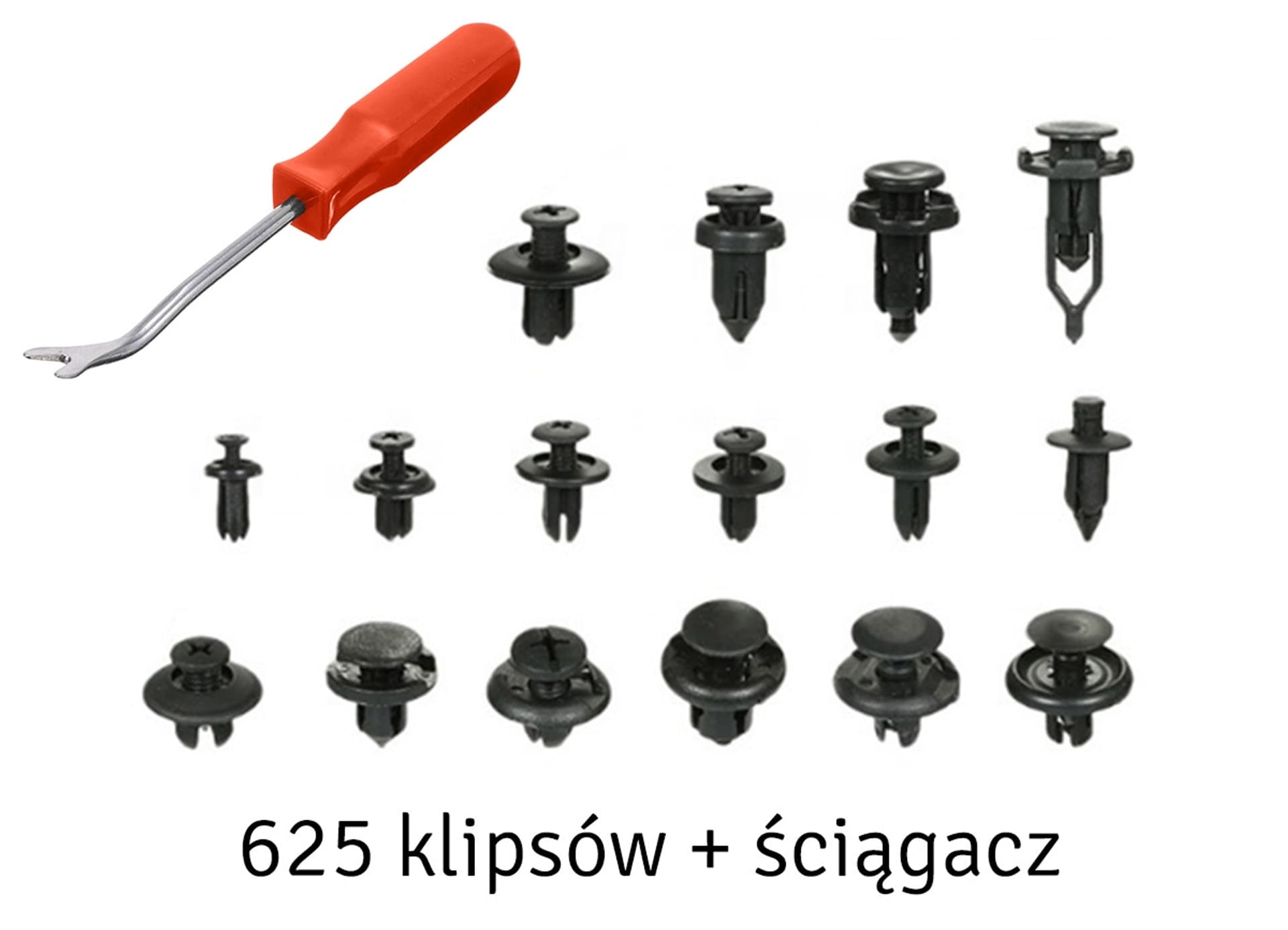

AG741 Zestaw spinek samochodowych 625szt