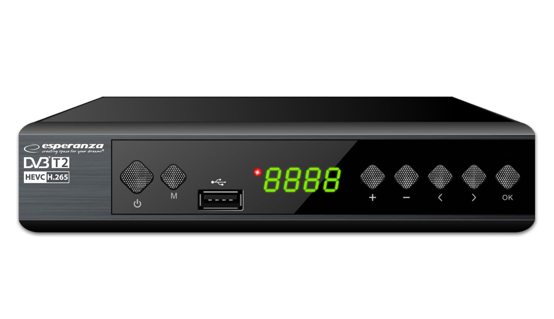 

EV111R Esperanza tuner cyfrowy dvb-t2 h.265/hevc ev111r