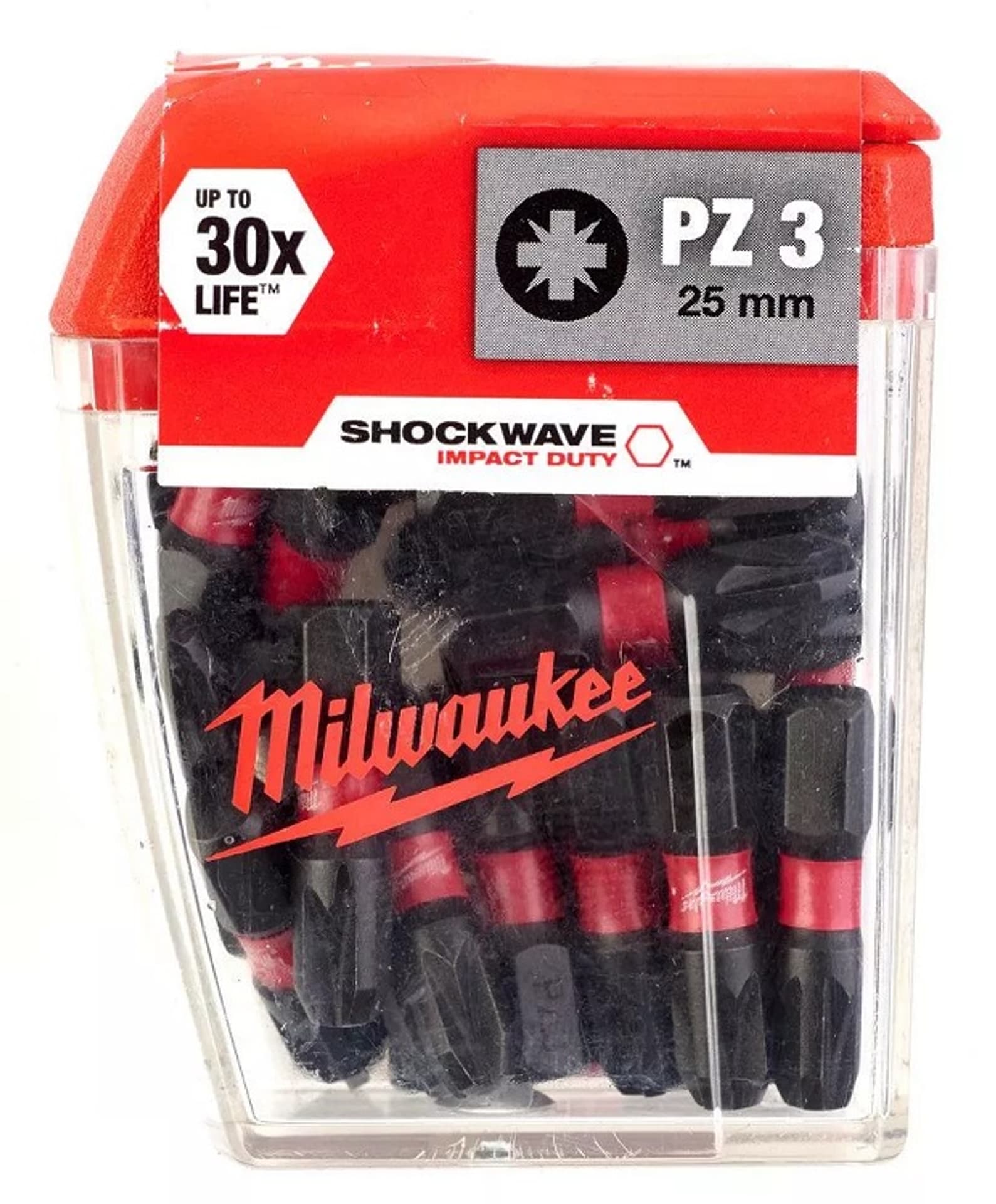 

BIT, GROT, KOŃCÓWKA SHOCKWAVE PZ3 25MM 25 SZT.