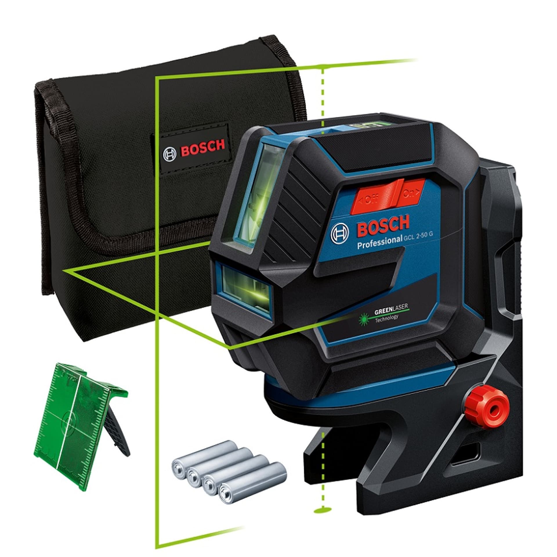 

LASER KRZYŻOWY GCL 2-50 G ZIELONY+BT 150+RM 10
