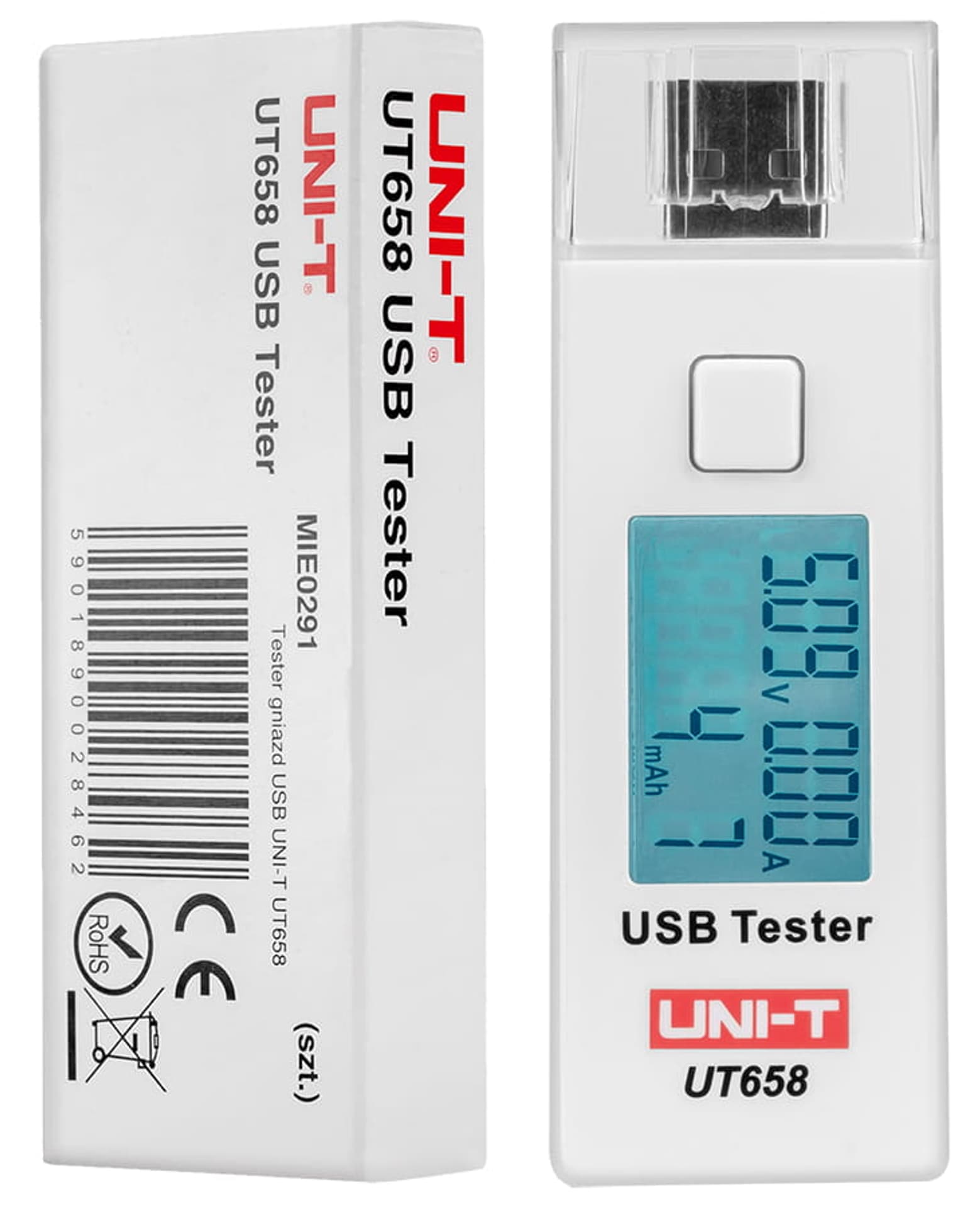 

Tester gniazd USB Uni-T UT658 miernik prądu