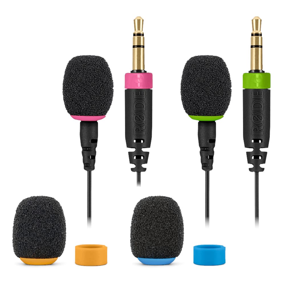 

RODE COLORS2 - Kolorowe nakładki na Wireless GO i Lavalier