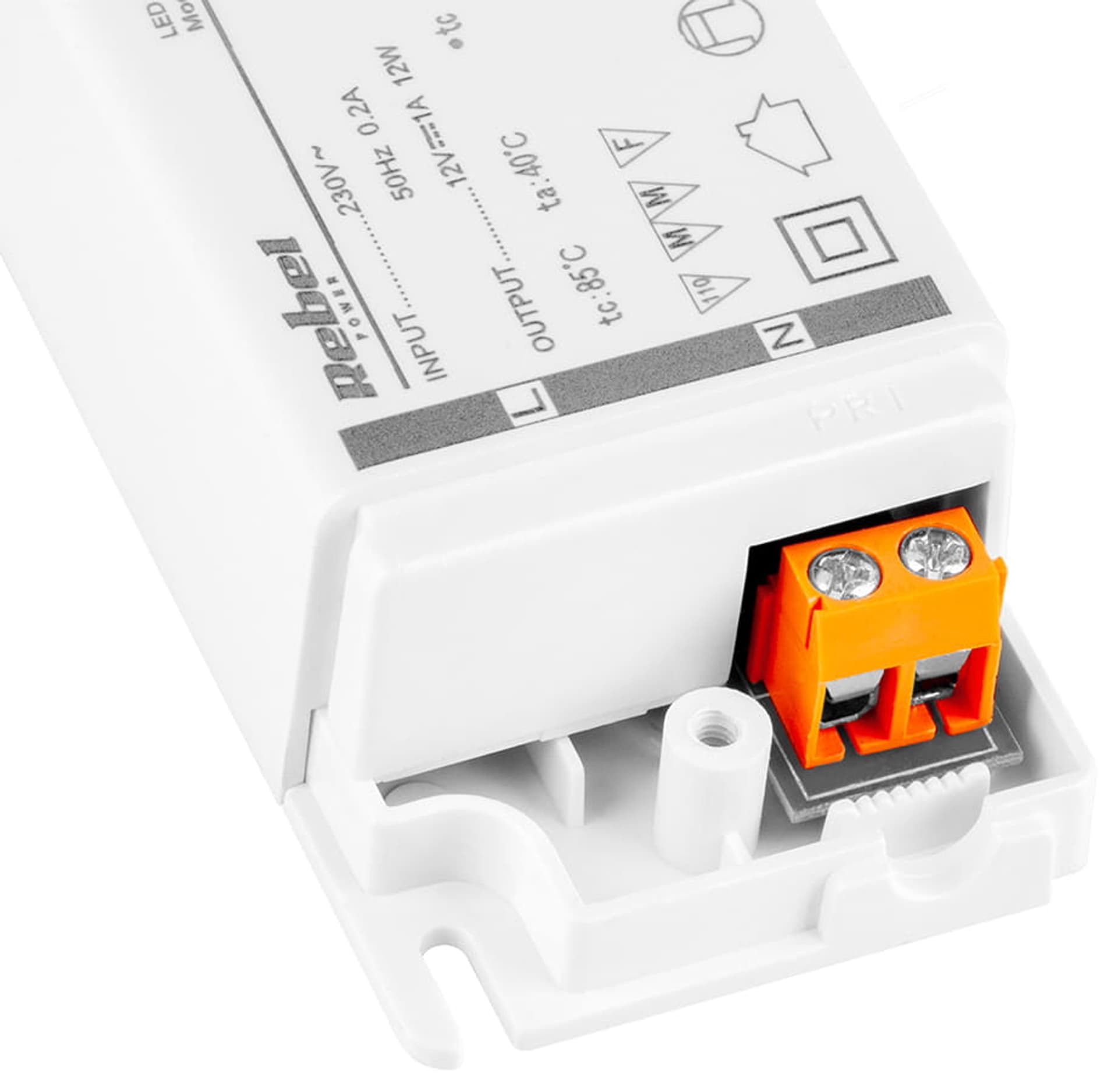 

Zasilacz do sznurów diodowych LED (12 V, 1 A, 12 W)