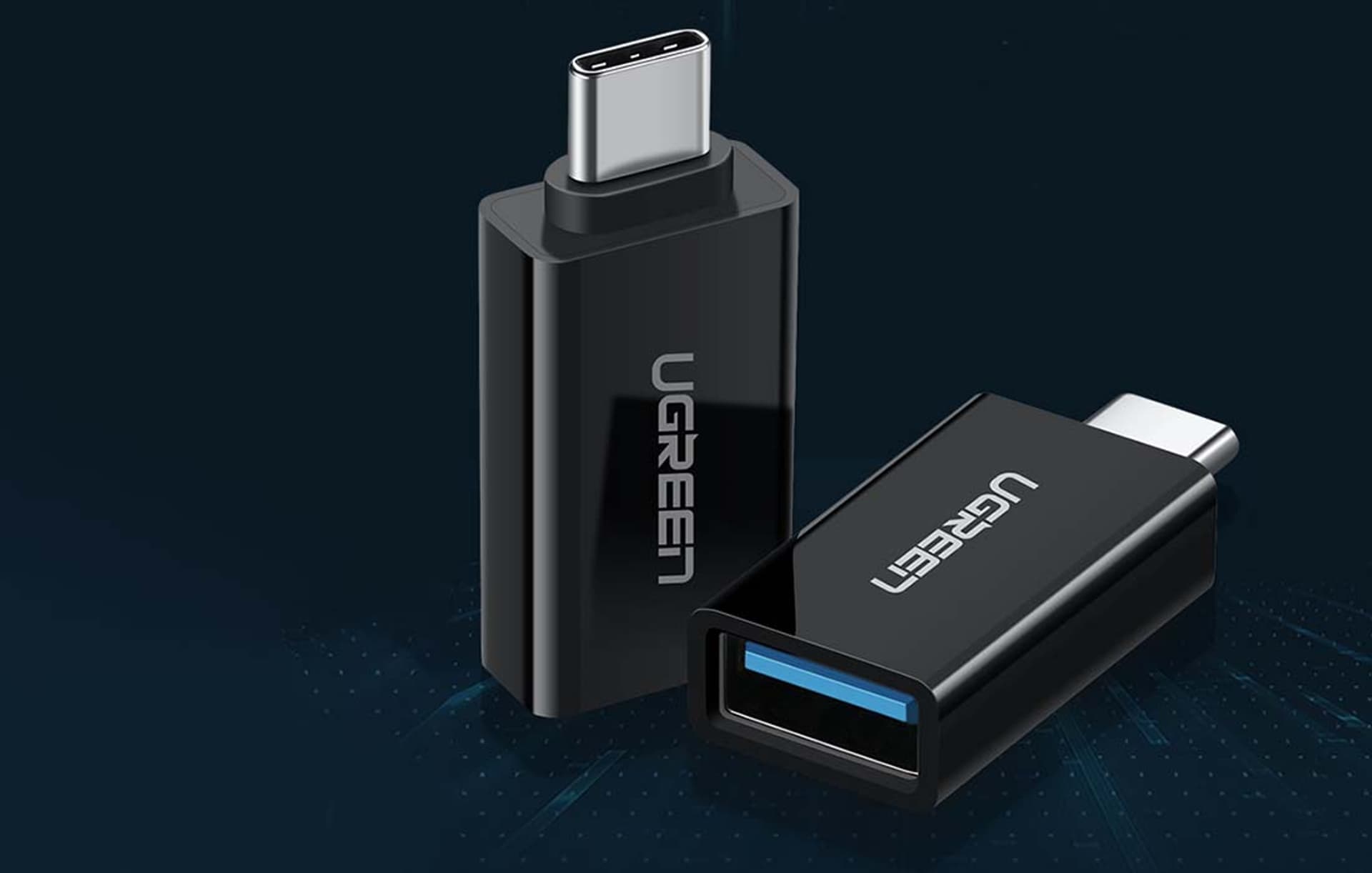

Adapter USB-A 3.0 do USB-C 3.1 UGREEN (biały)