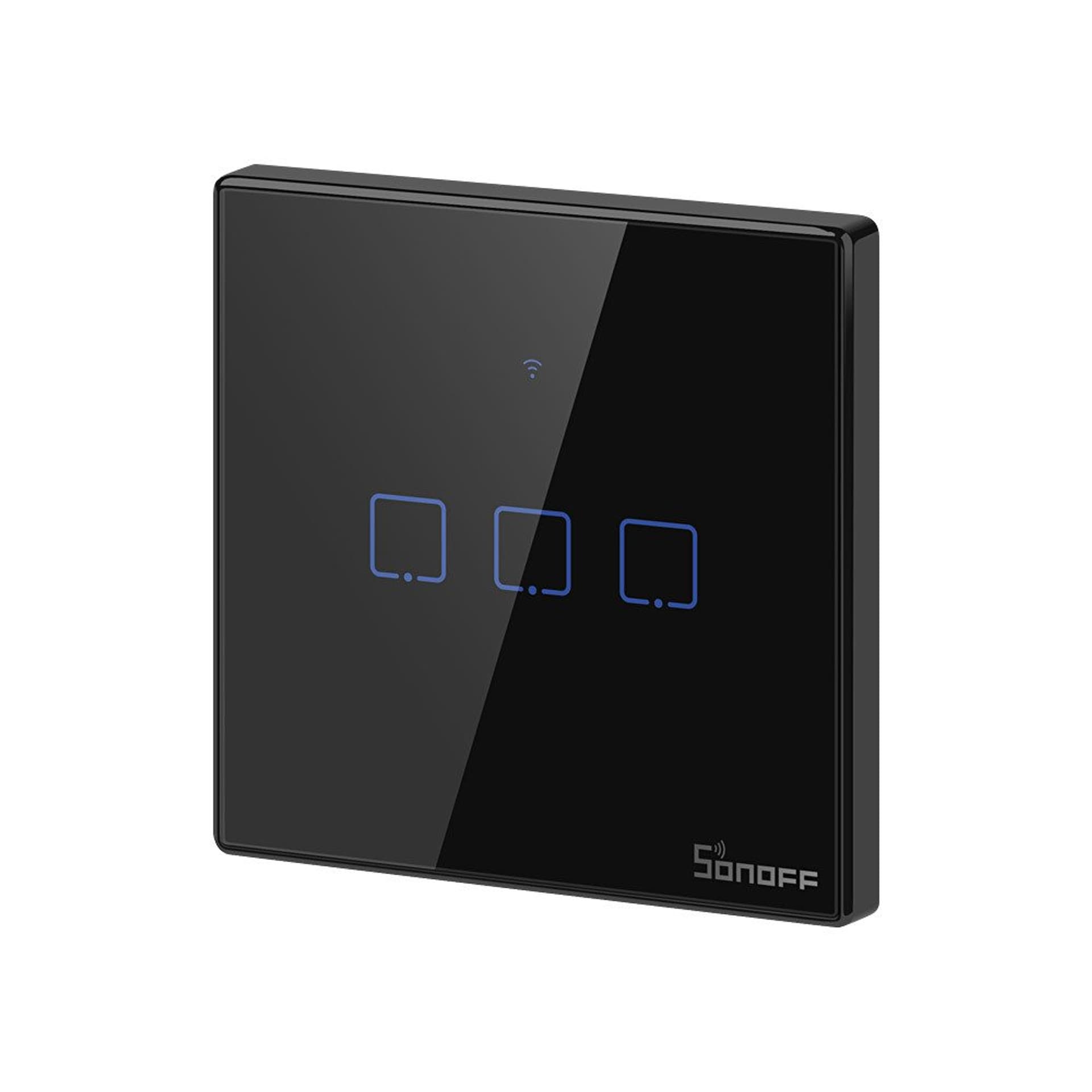 

Dotykowy włącznik światła WiFi + RF 433 Sonoff T3 EU TX (3-kanałowy)