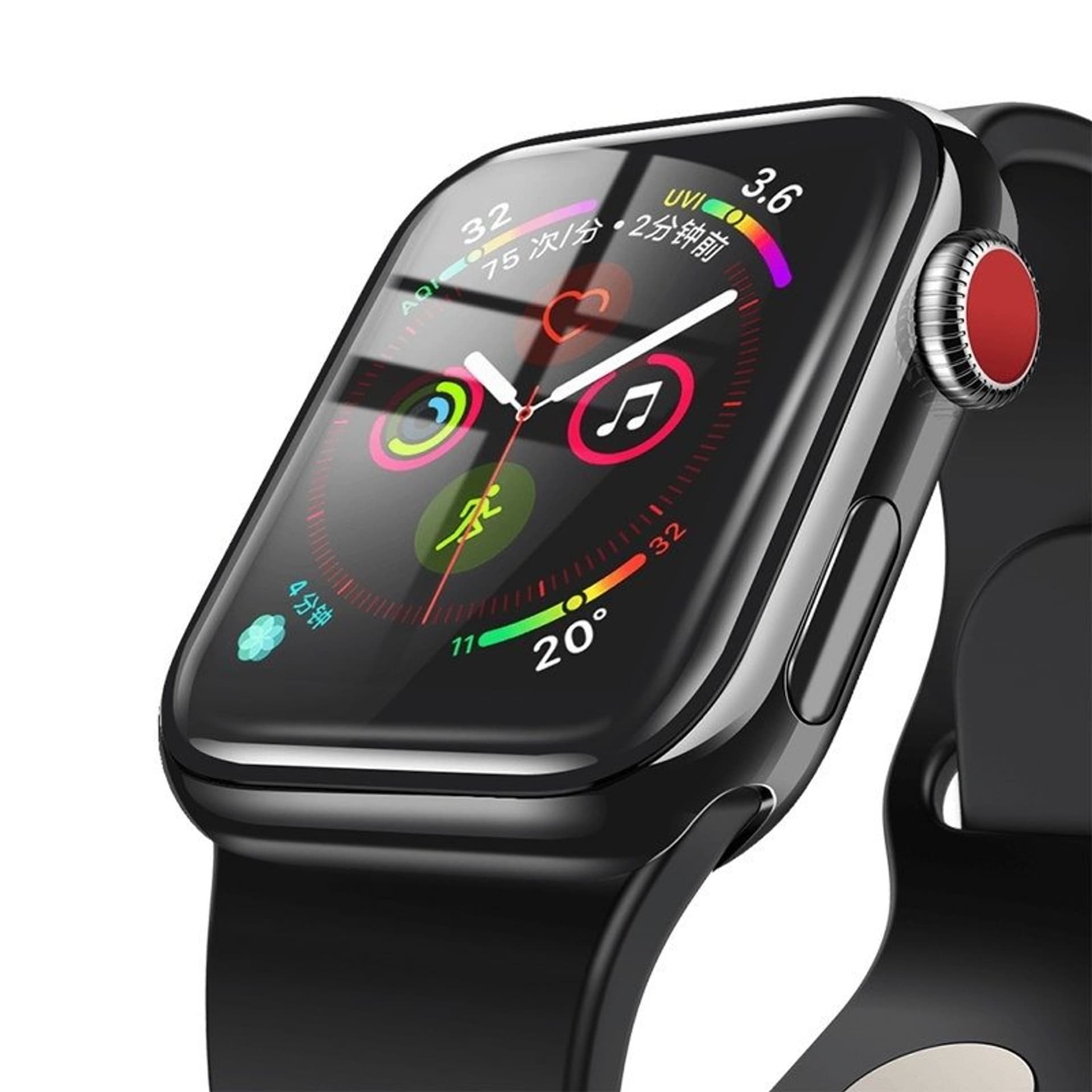 

Folia ochronna 0,2mm Baseus do Apple Watch 4 (44mm)