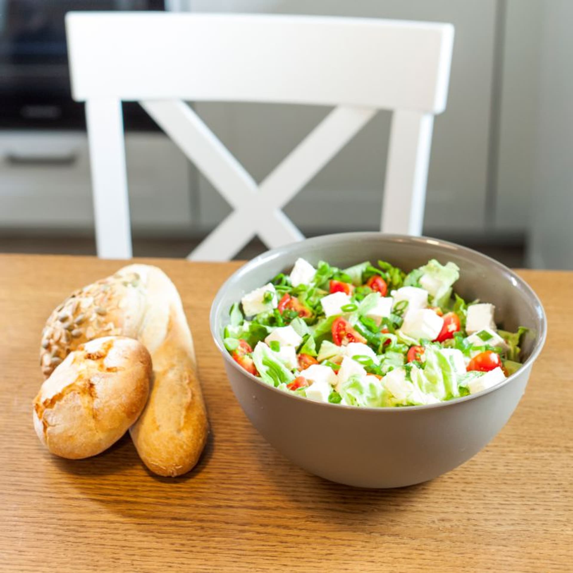 Miska Molly okrągła (2 L, szary)