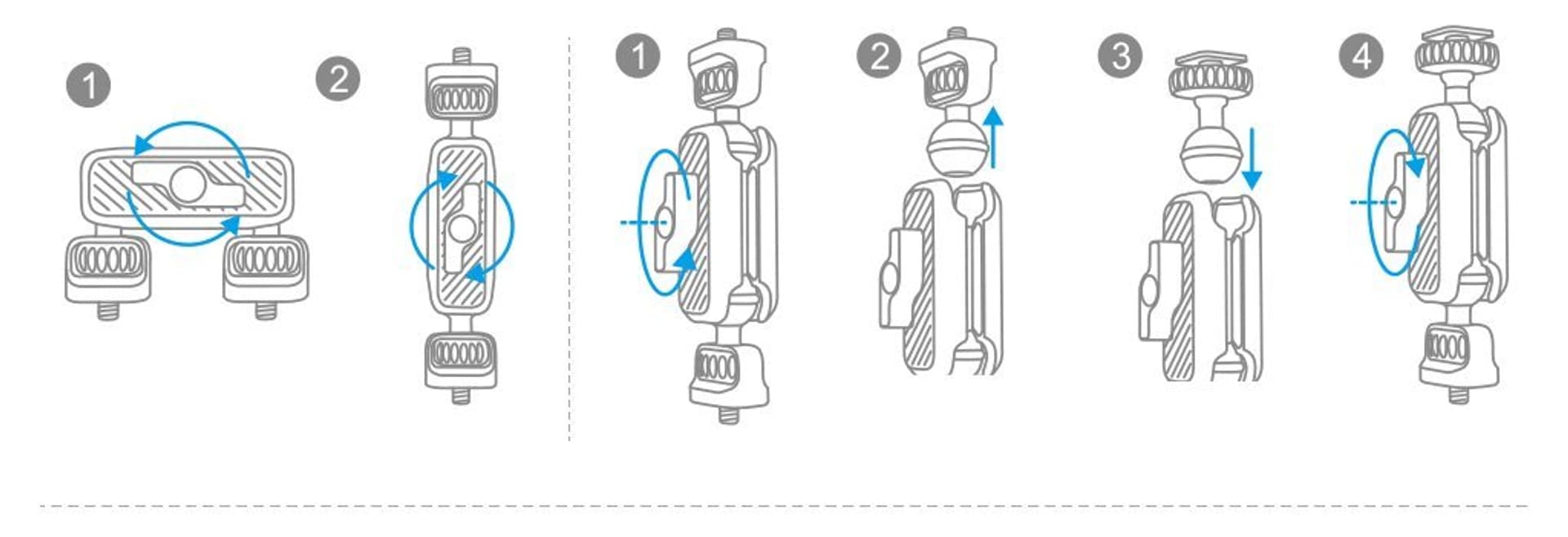 

Mocowanie akcesoriów PGYTECH Magic Arm (P-CG-009) do aparatów / gimbali, P-cg-009) do aparatów / gimbal