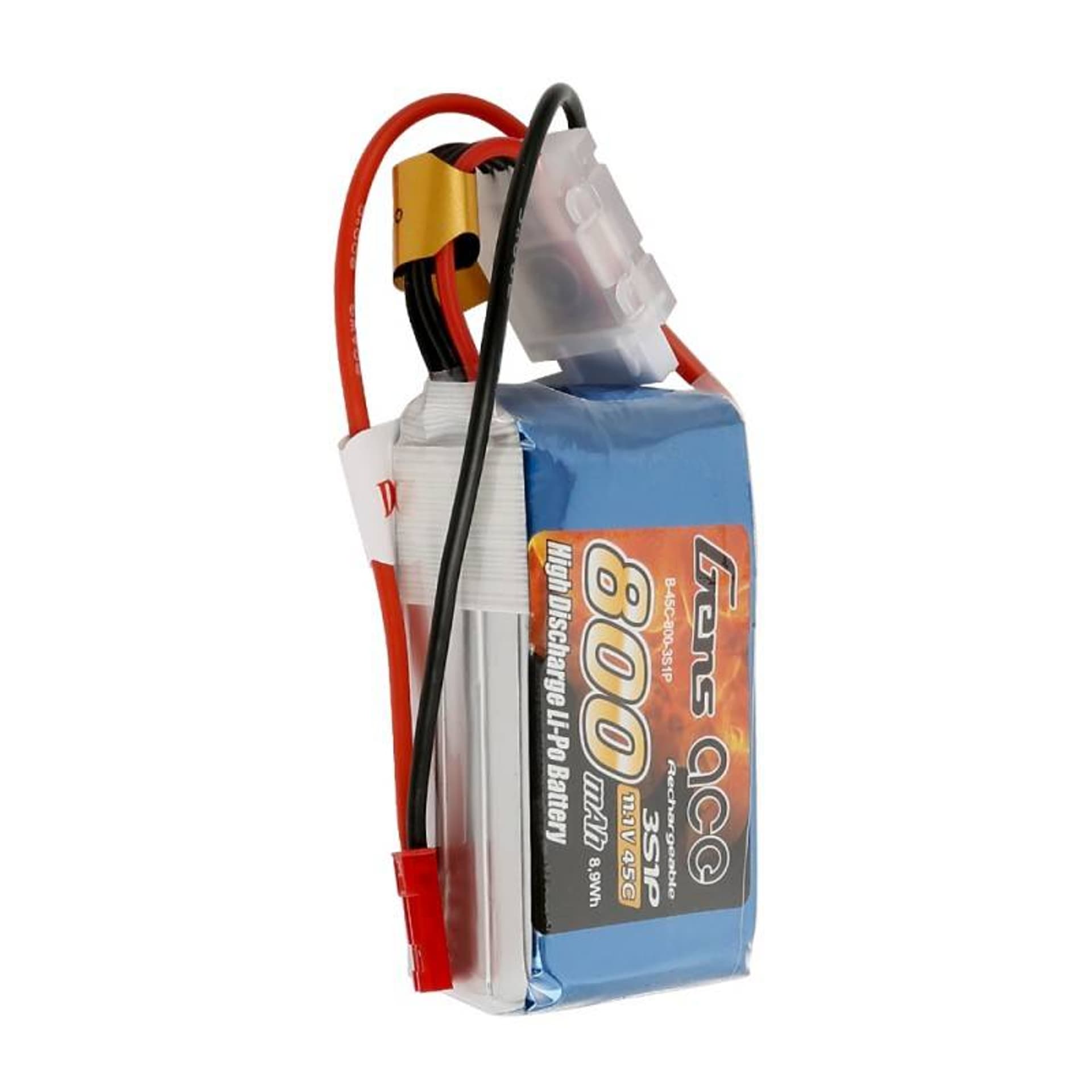 

Akumulator GensAce LiPo 800mAh 11.1V 45C 3S1P
