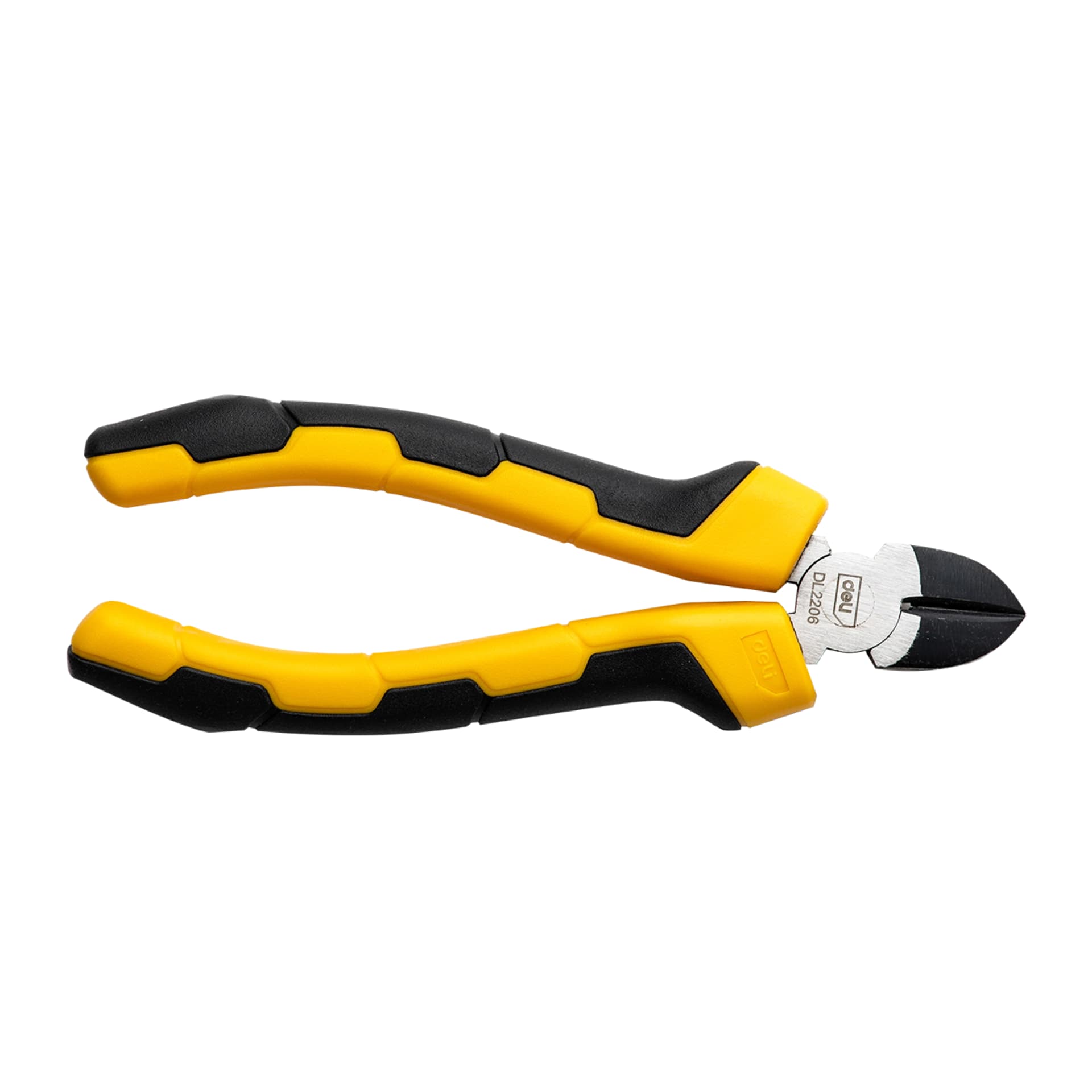 

Szczypce tnące boczne Deli Tools EDL2206, 6" (żółte)