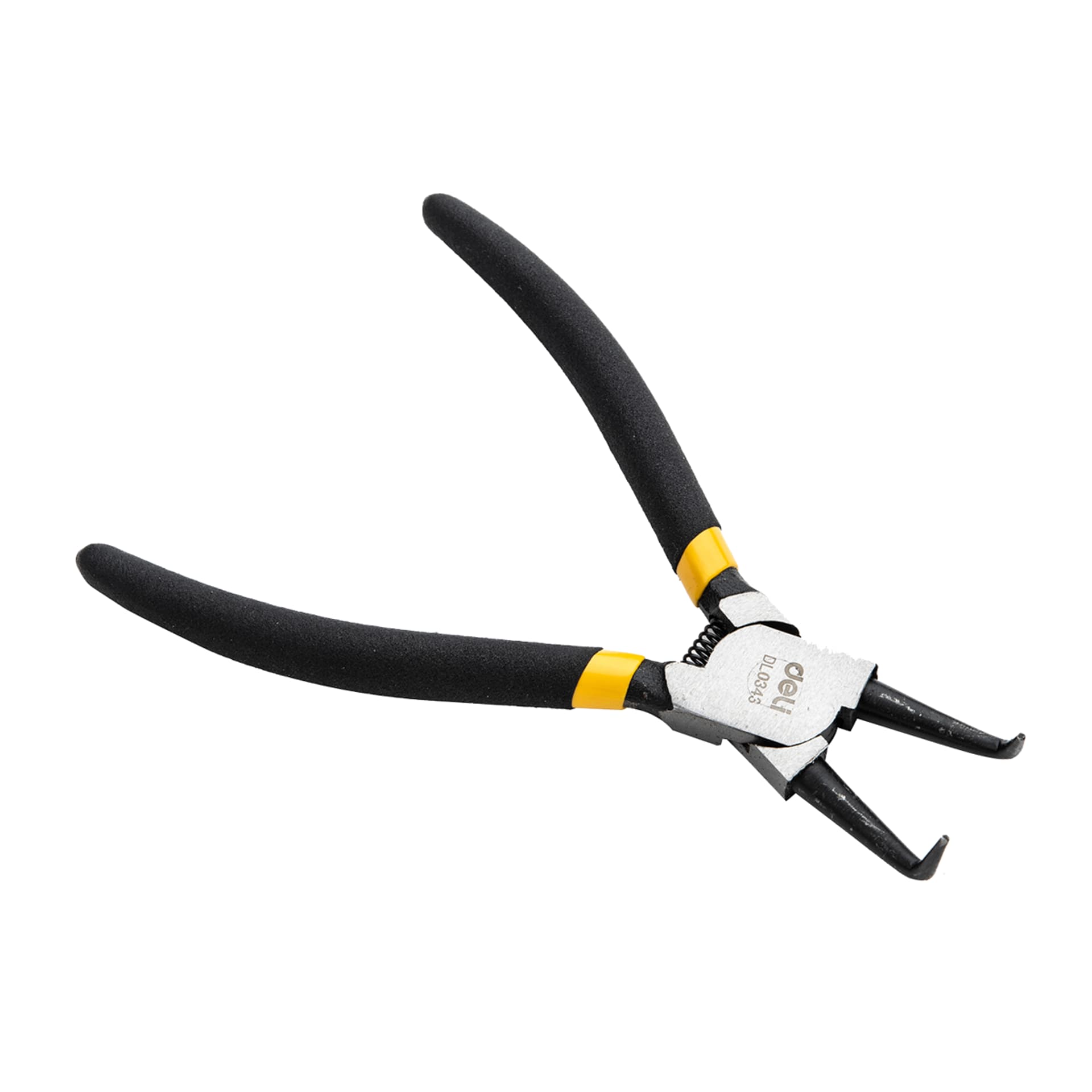 

Szczypce Segera wewnętrzne, wygięte Deli Tools EDL0343, 7" (czarne)