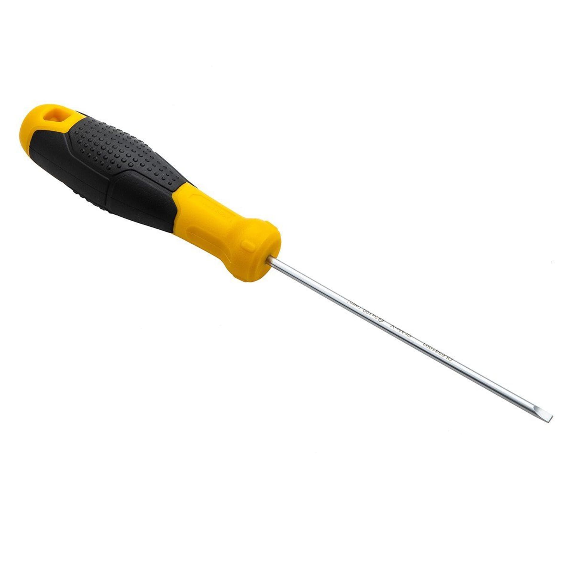 

Wkrętak płaski Deli Tools EDL6331001, 3x100mm (żółty)