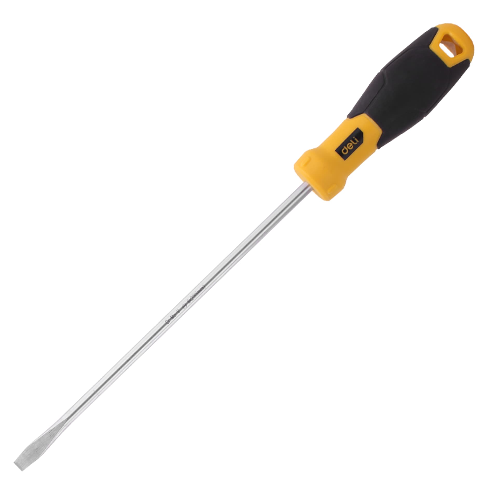 

Wkrętak płaski Deli Tools EDL6362001, 6x200mm (żółty)