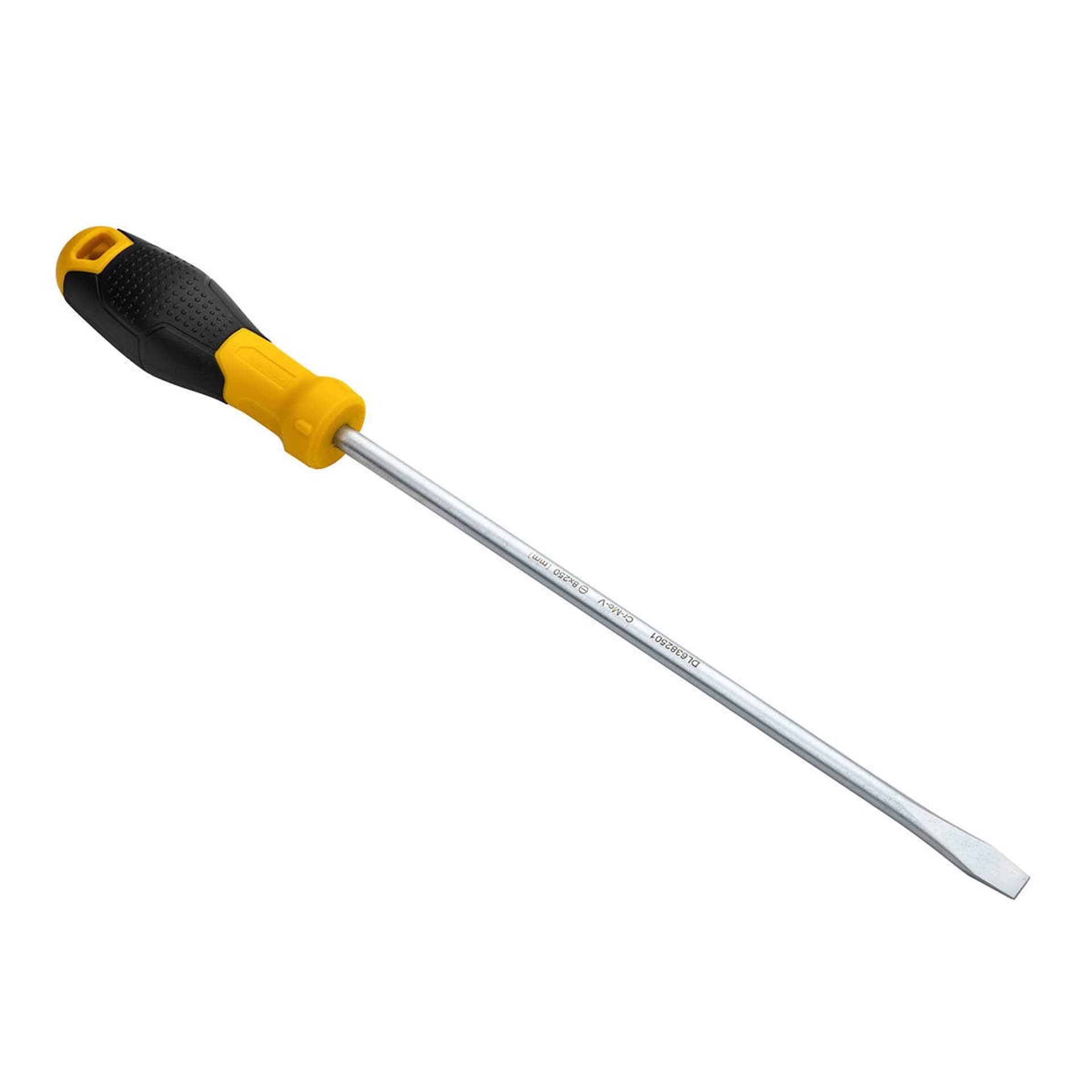 

Wkrętak płaski Deli Tools EDL6382501, 8x250mm (żółty)