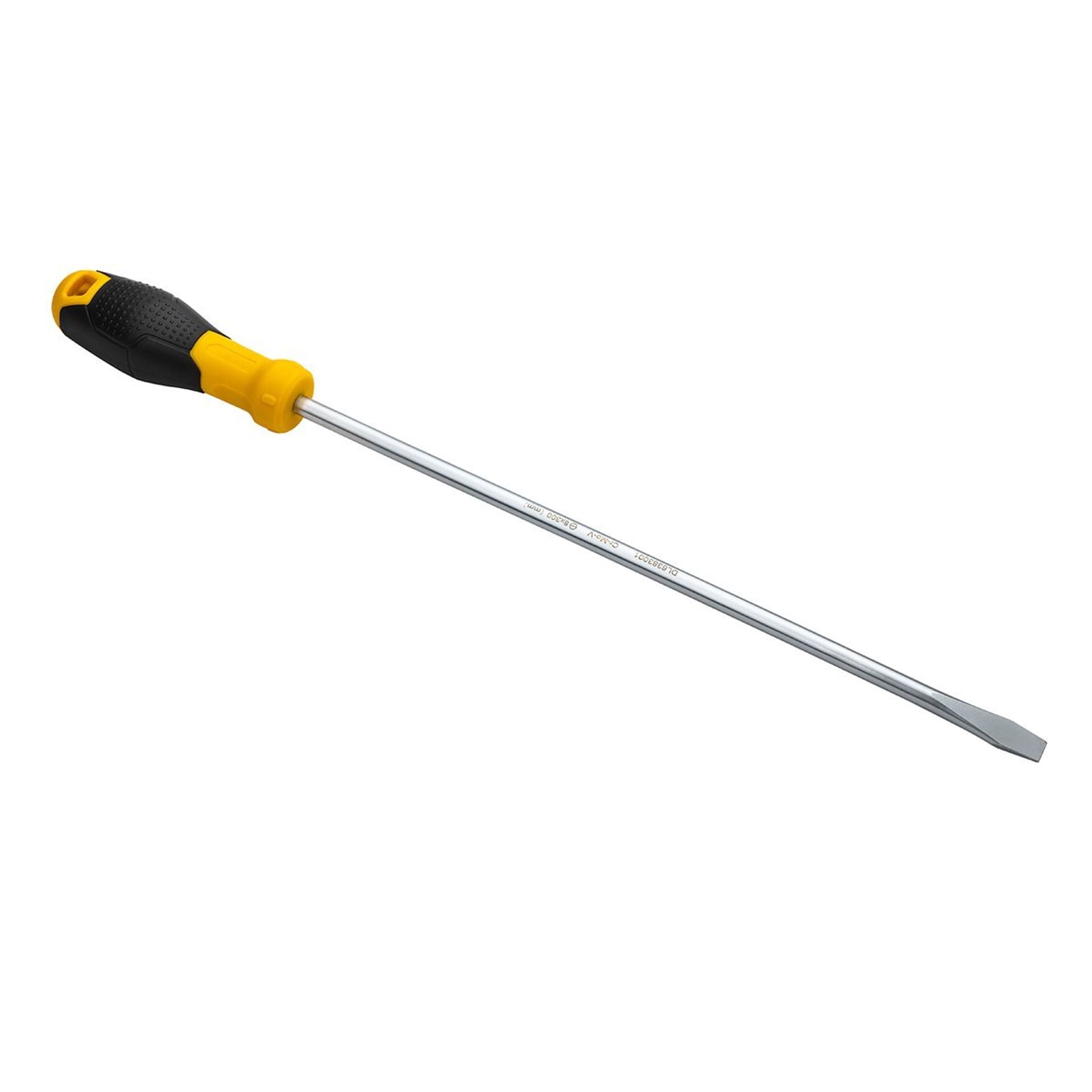 

Wkrętak płaski Deli Tools EDL6383001, 8x300mm (żółty)