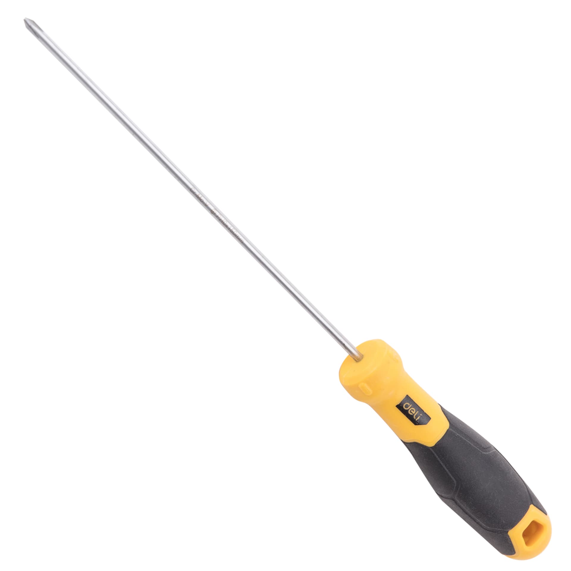 

Wkrętak krzyżakowy Deli Tools EDL633150, PH0x150mm (żółty)