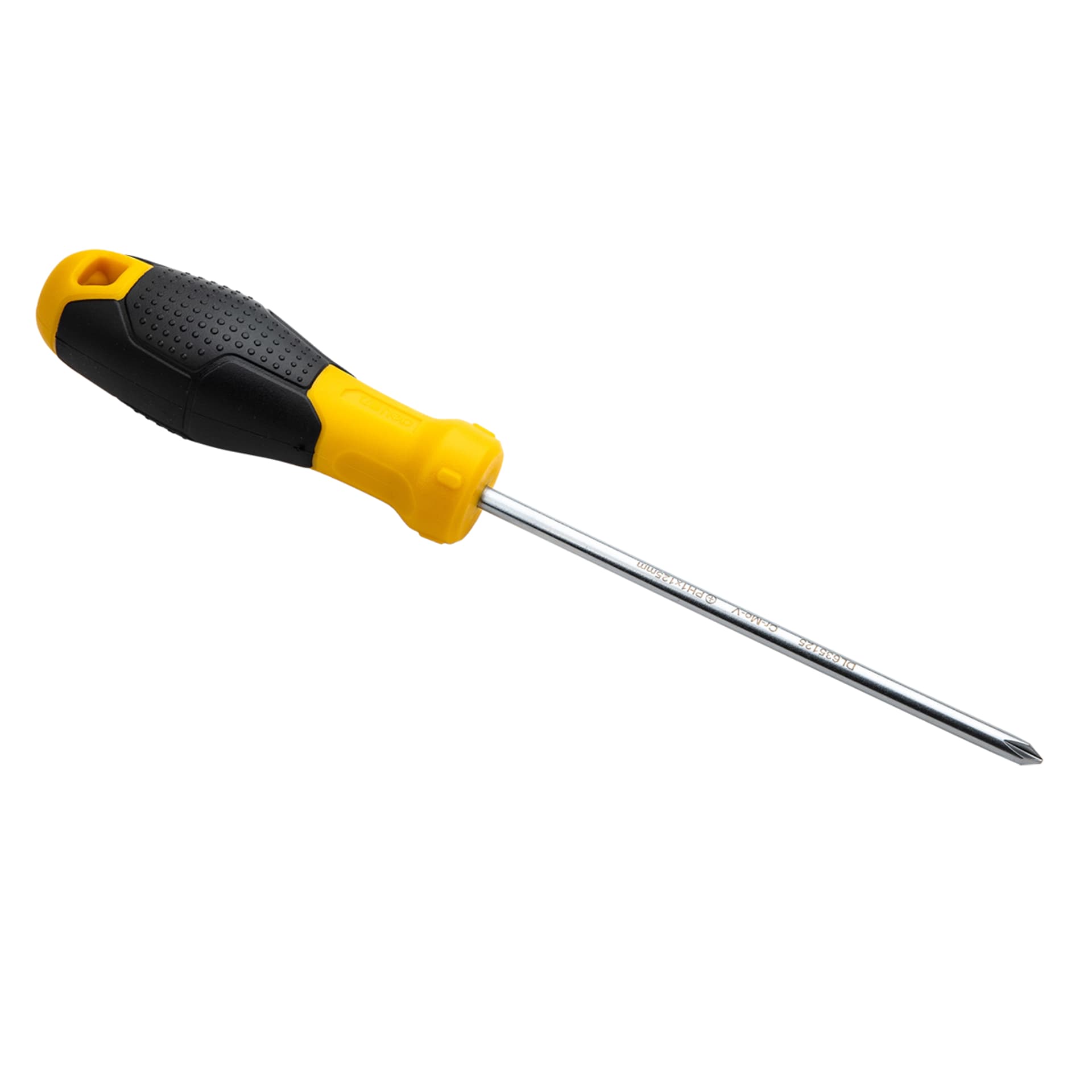 

Wkrętak krzyżakowy Deli Tools EDL635125, PH1x125mm (żółty)