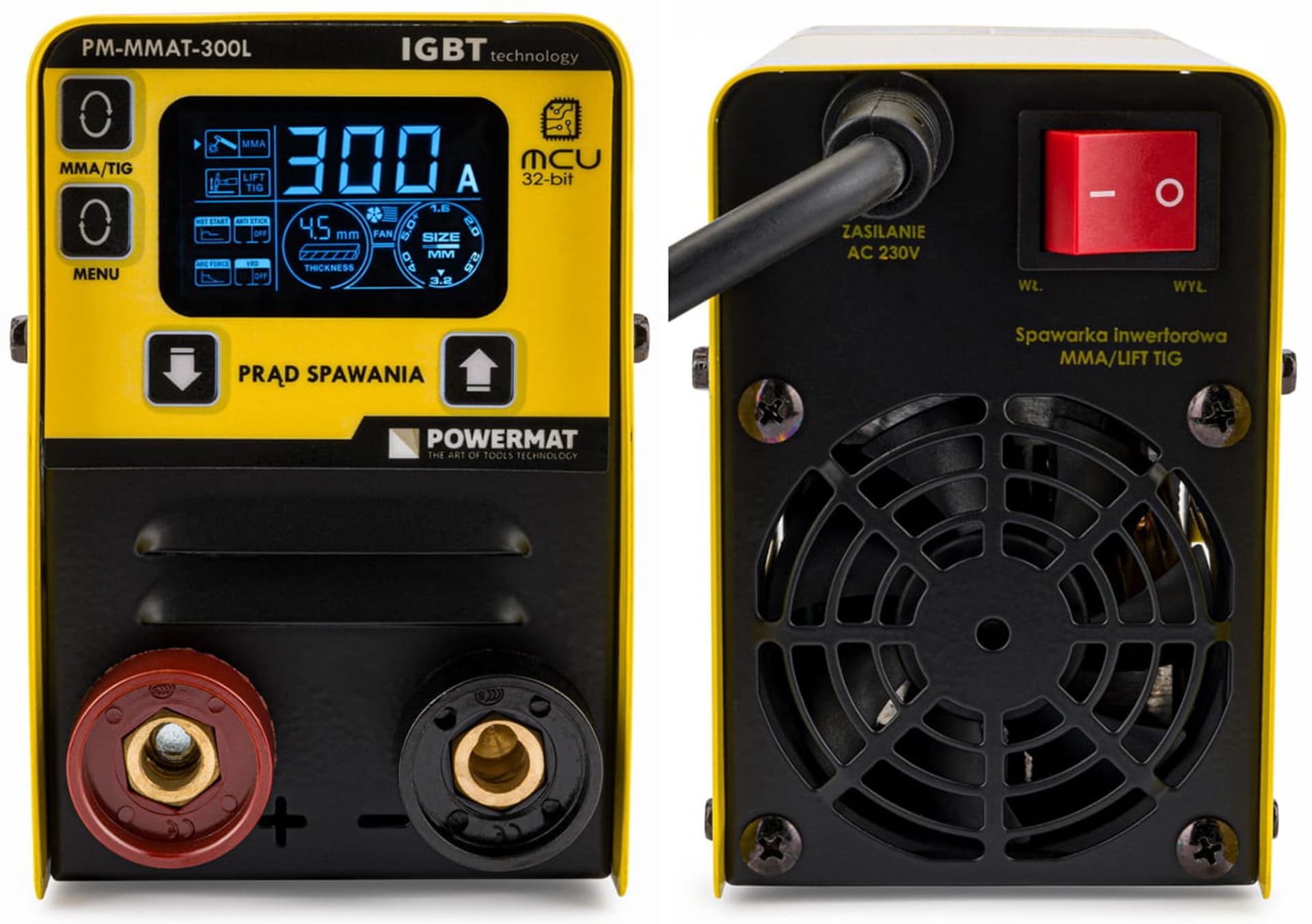 

Spawarka inwertorowa TIG300A Powermat PM-MMAT-300L