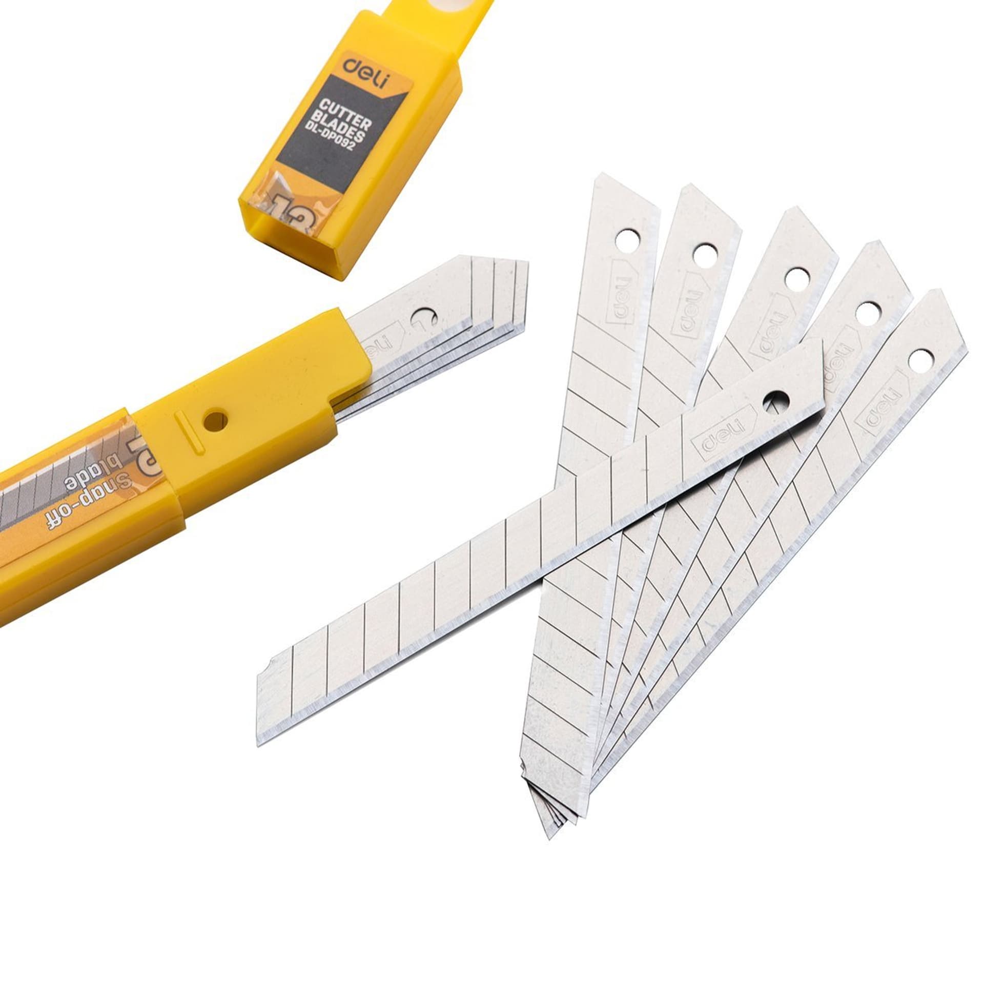 

Ostrza zapasowe Deli Tools EDL-DP092, 9mm,10 sztuk (srebrne)