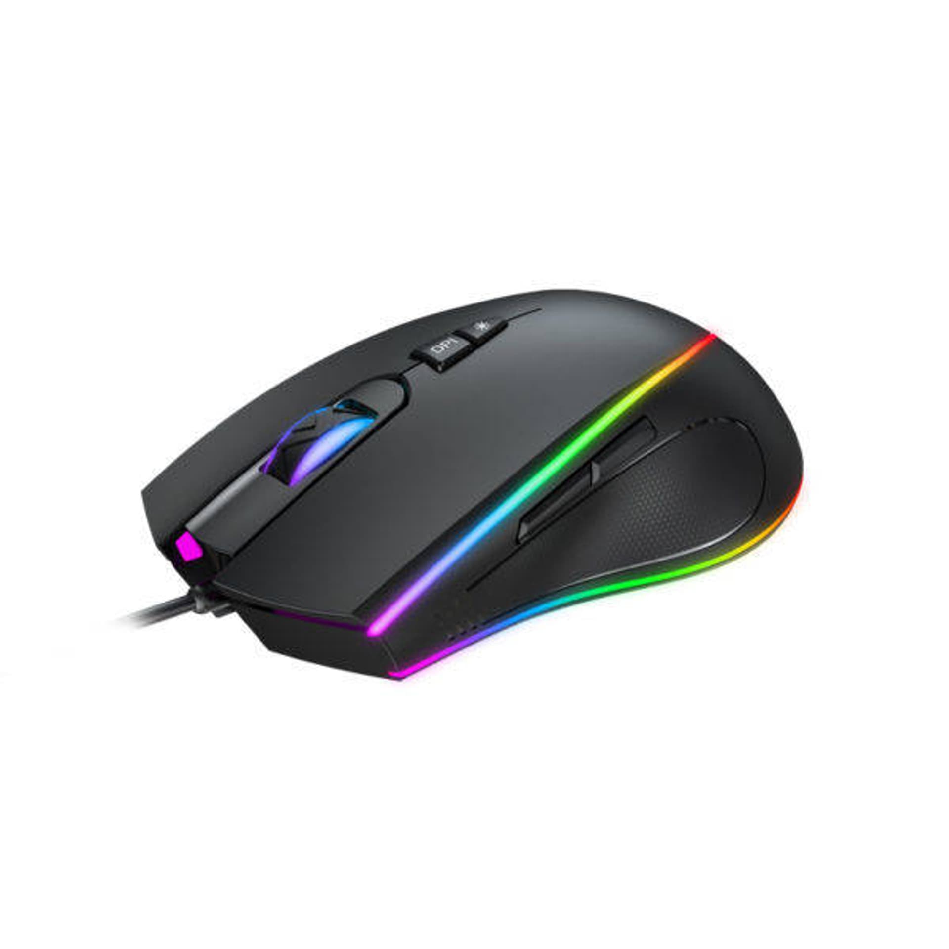 

Mysz gamingowa Havit MS1017 RGB 800-6400 DPI (czarna)