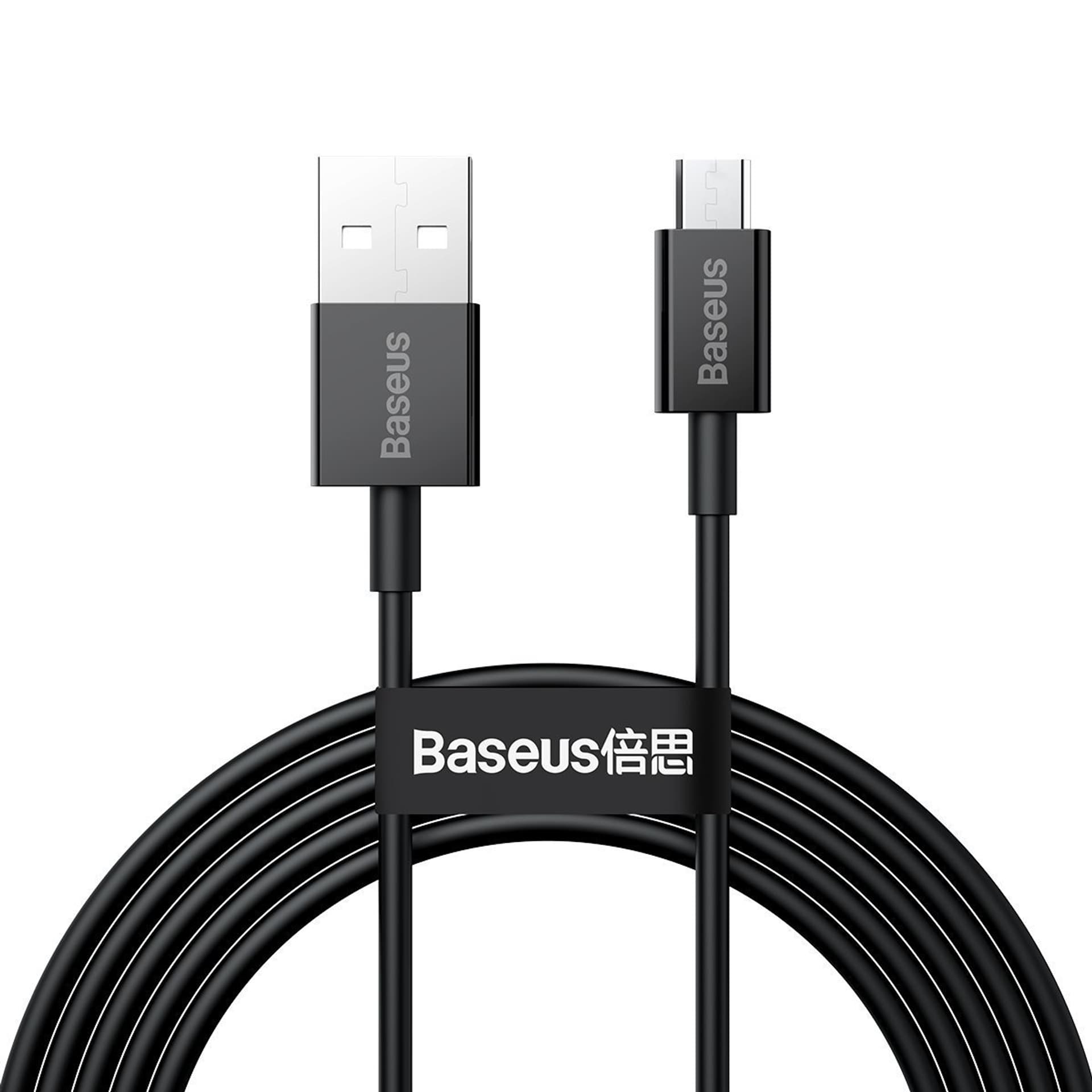 

Kabel USB do micro USB Baseus Superior Series, 2A, 2m (czarny)