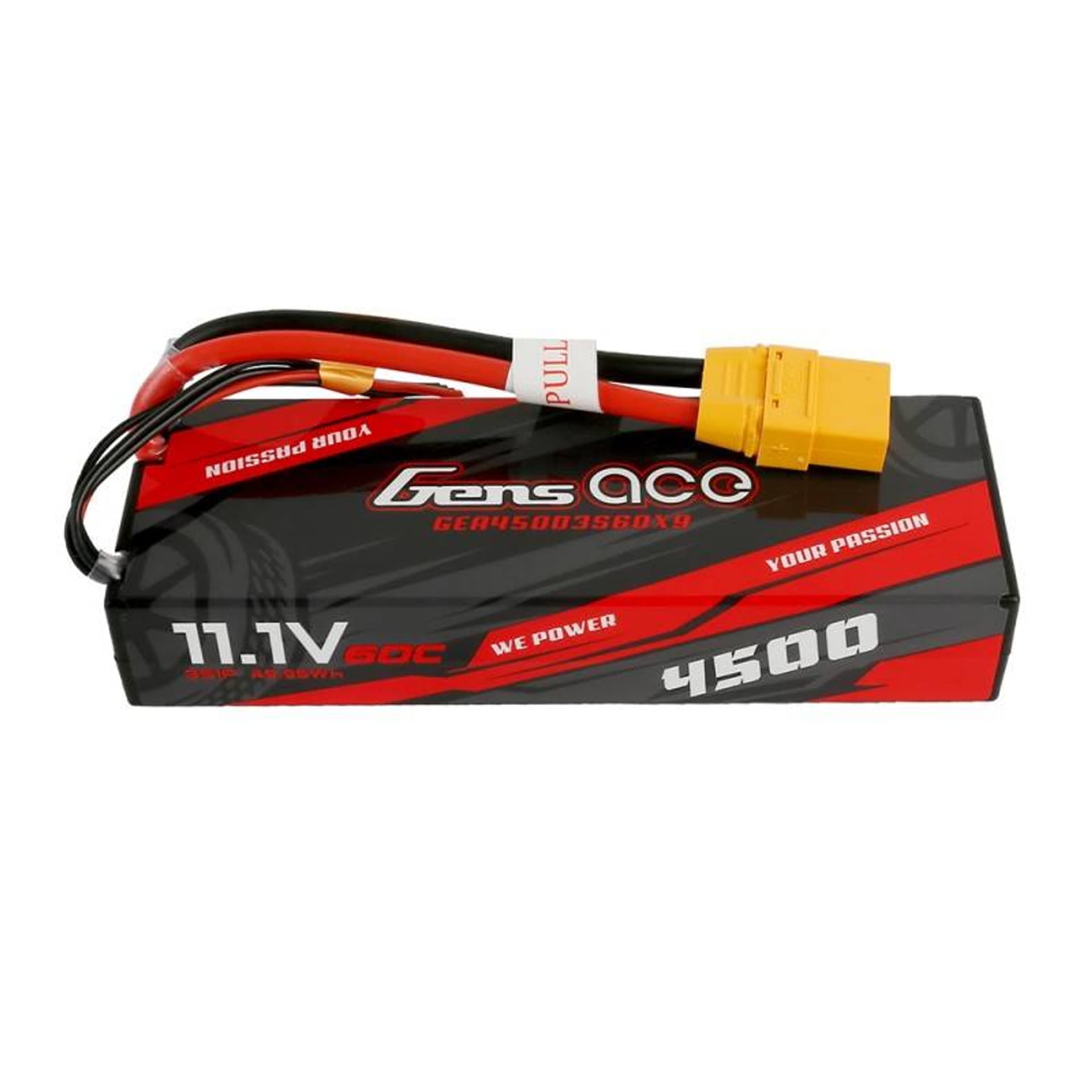 

4500mAh 11.1V 60C HardCase Gens Ace