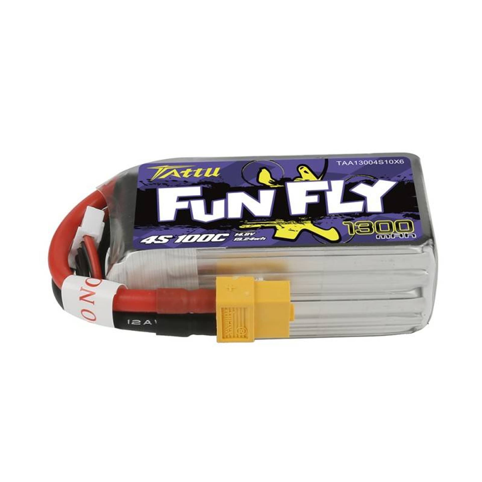 

1300mAh 14.8V 100C Tattu Funfly Series Gens Ace
