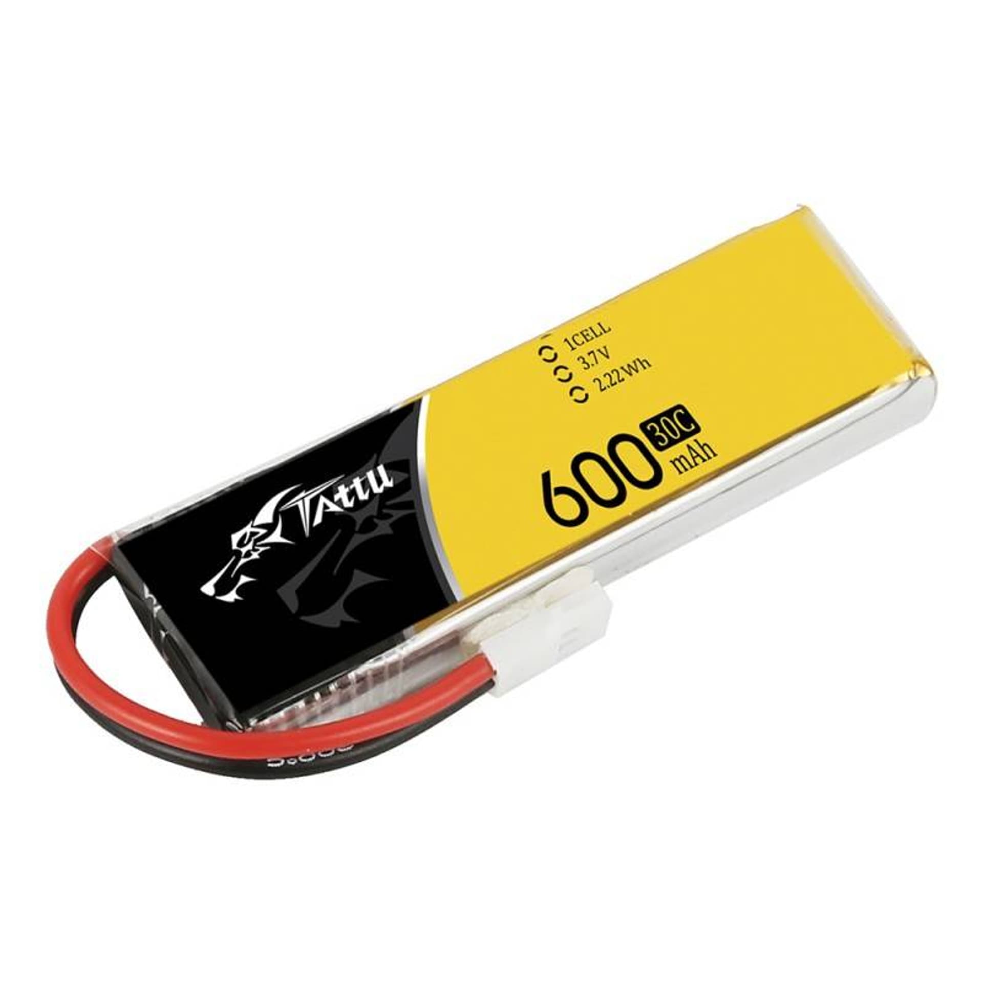 

Akumulator Tattu 600mAh 3,7V 30C 1S1P Molex (1szt)